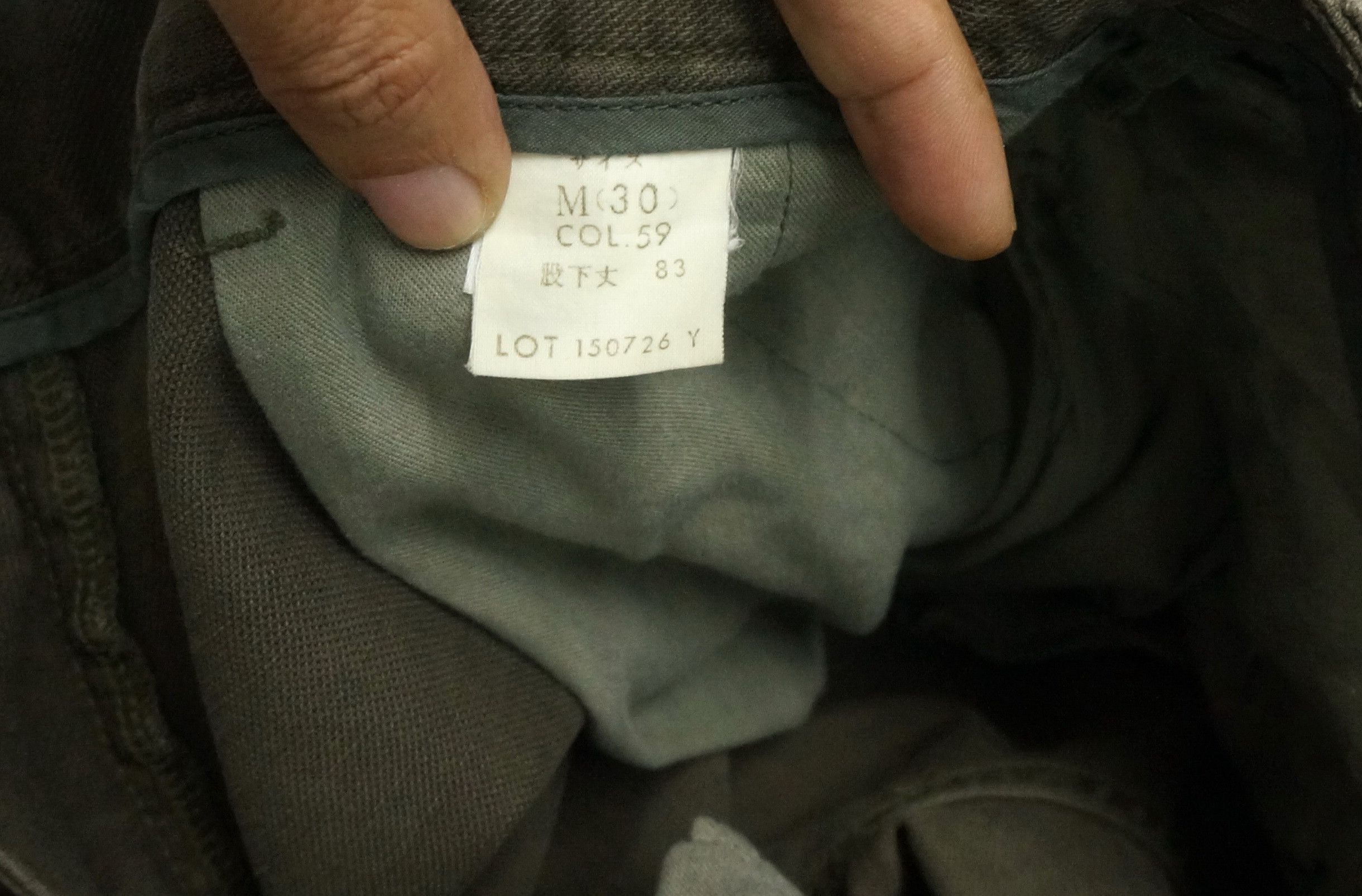 Japanese Brand 🔥 Vtg Sunfaded BLUEWAY SURPLUS Distressed Cargo Pants Size US 30 / EU 46 - 17 Thumbnail