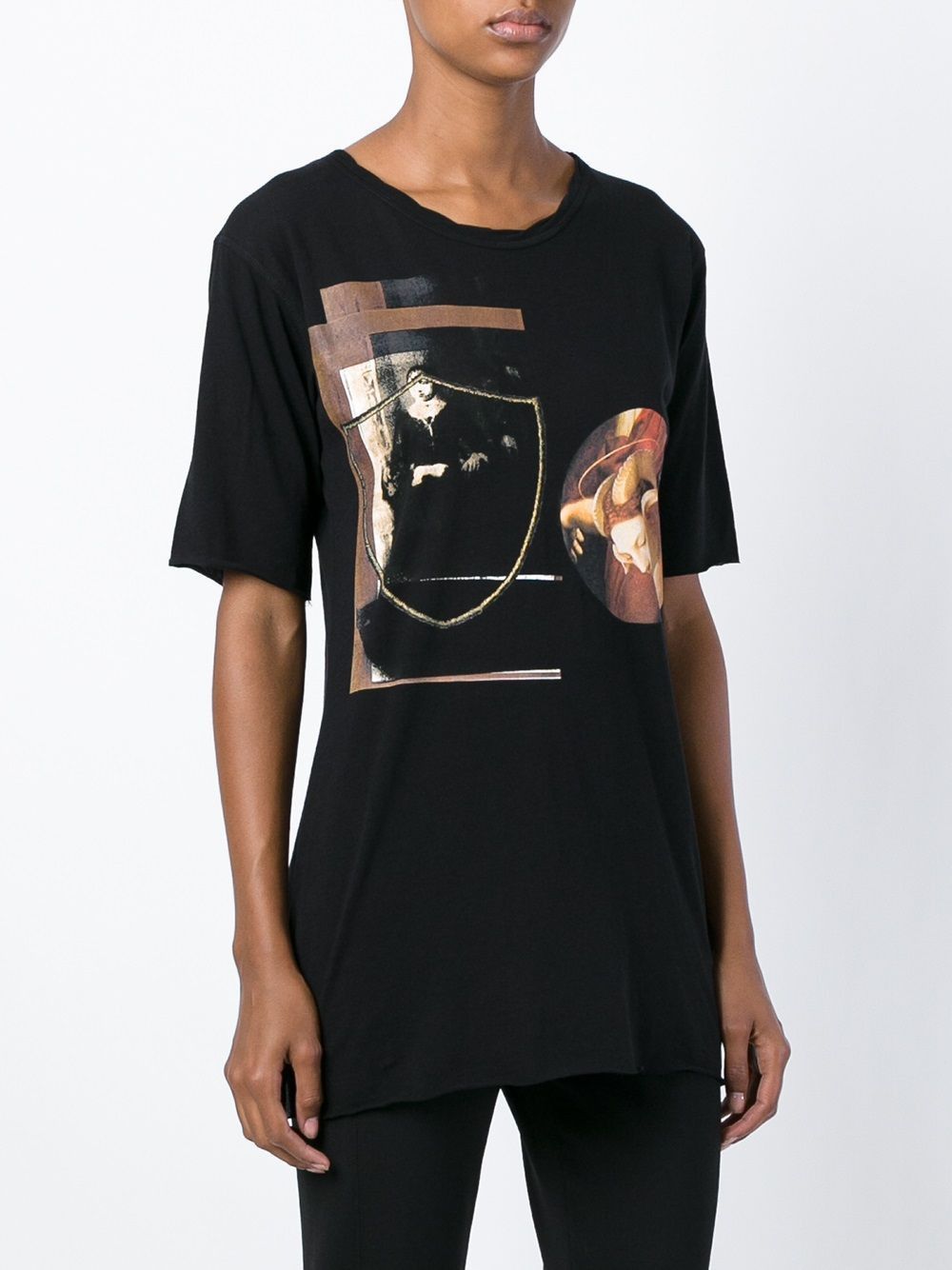 Givenchy Givenchy Fauno Bambi Rottweiler Relaxed Fit Women's T-shirt Size S / US 4 / IT 40 - 3 Thumbnail