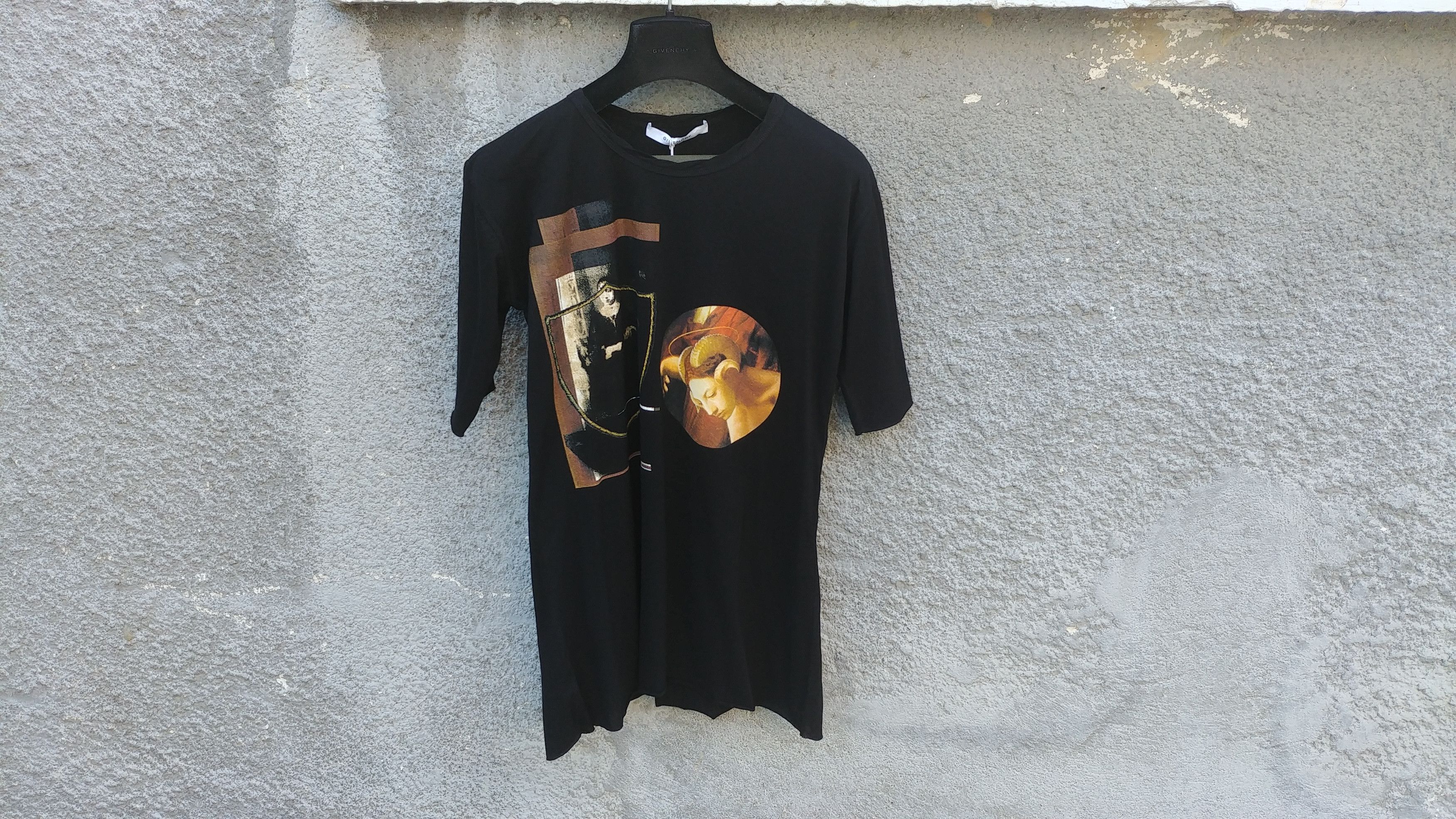 image of Givenchy Fauno Bambi Rottweiler Relaxed Fit Women's T-Shirt in Black (Size Small)