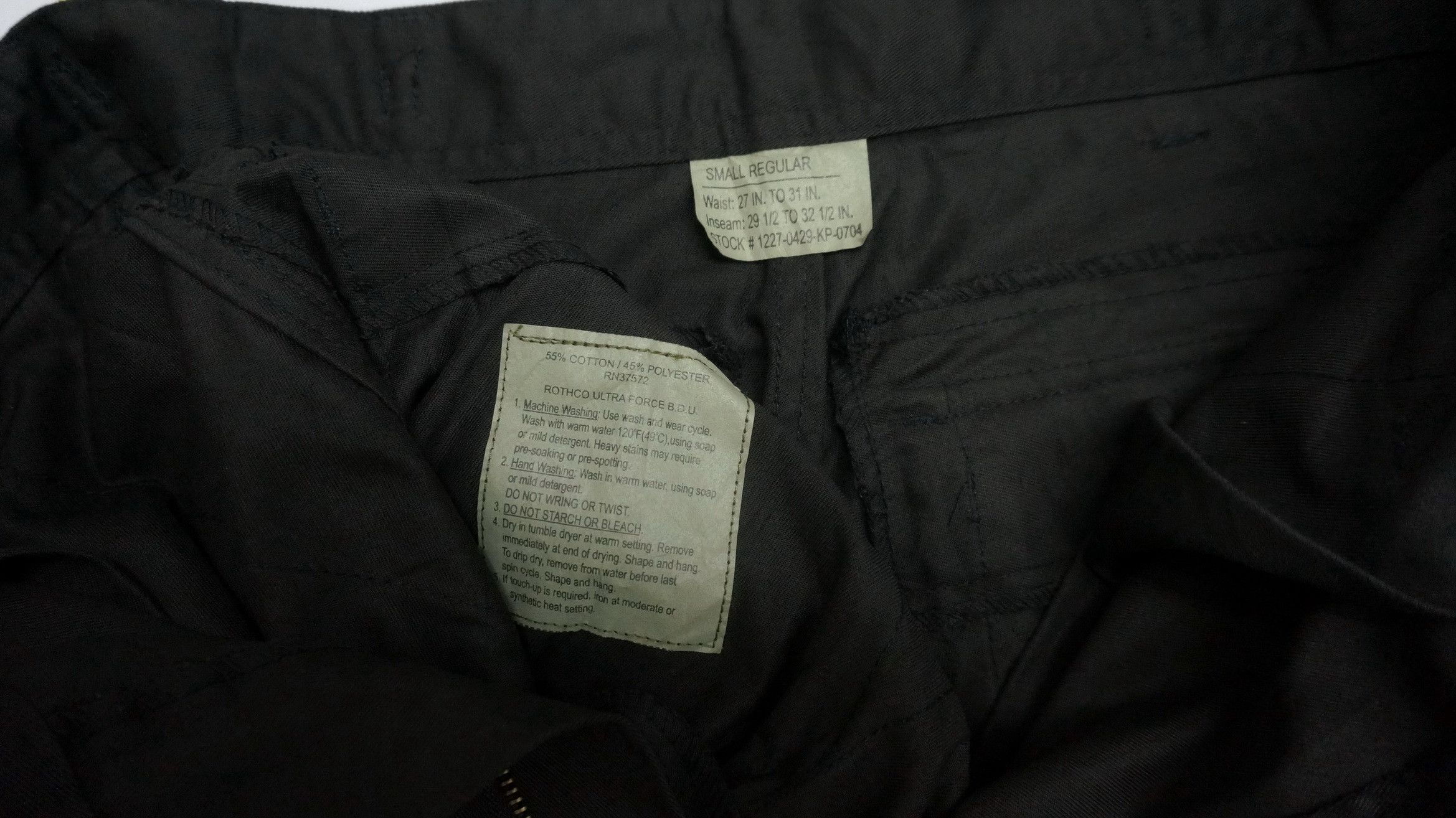 Rothco ROTHCO Ultra Force BDU Eight Pocket Cargo Pants Size US 30 / EU 46 - 11 Thumbnail