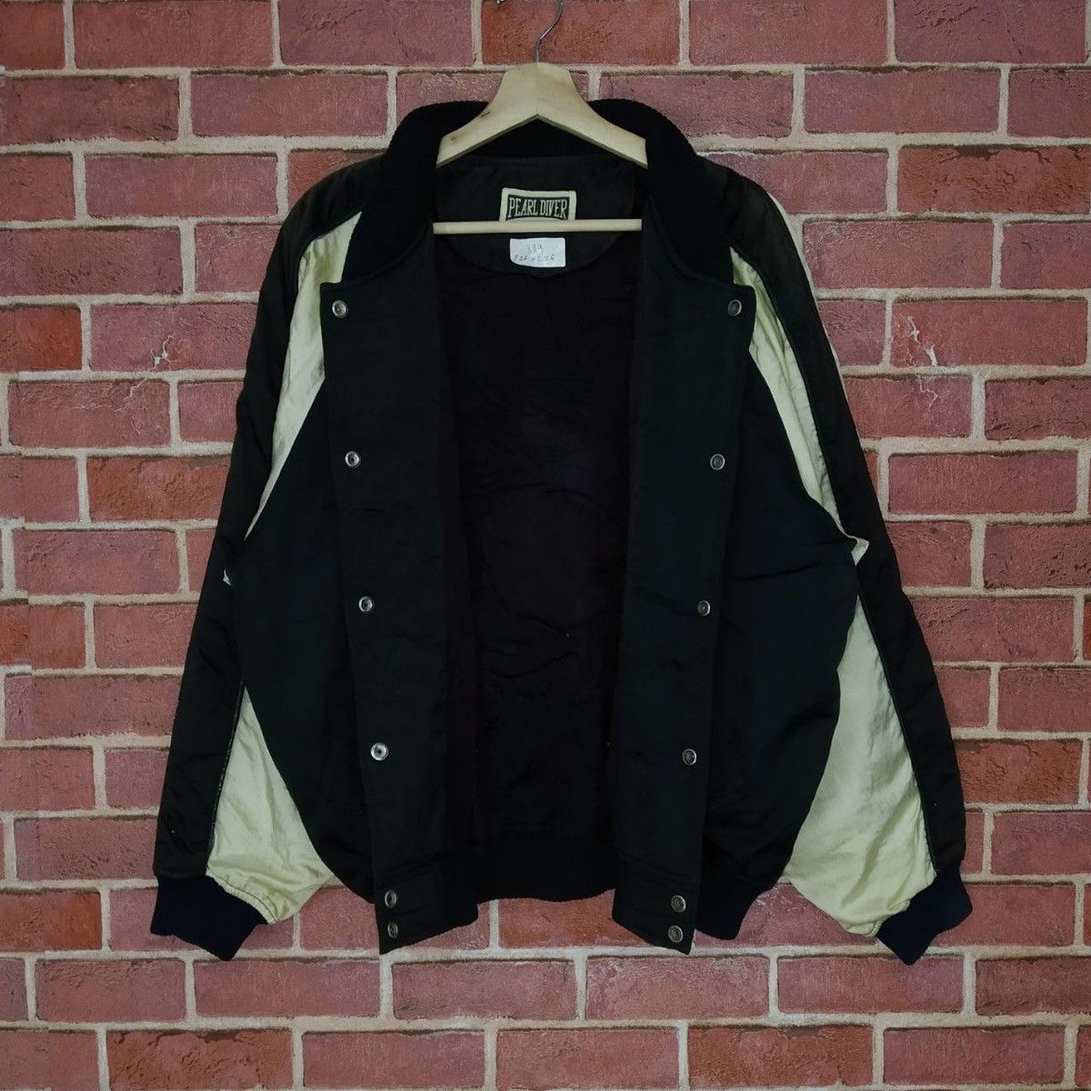 Japanese Brand Pearl Diver Bright Co. Ltd Satin Jacket Ball Snookers Size US XL / EU 56 / 4 - 3 Thumbnail