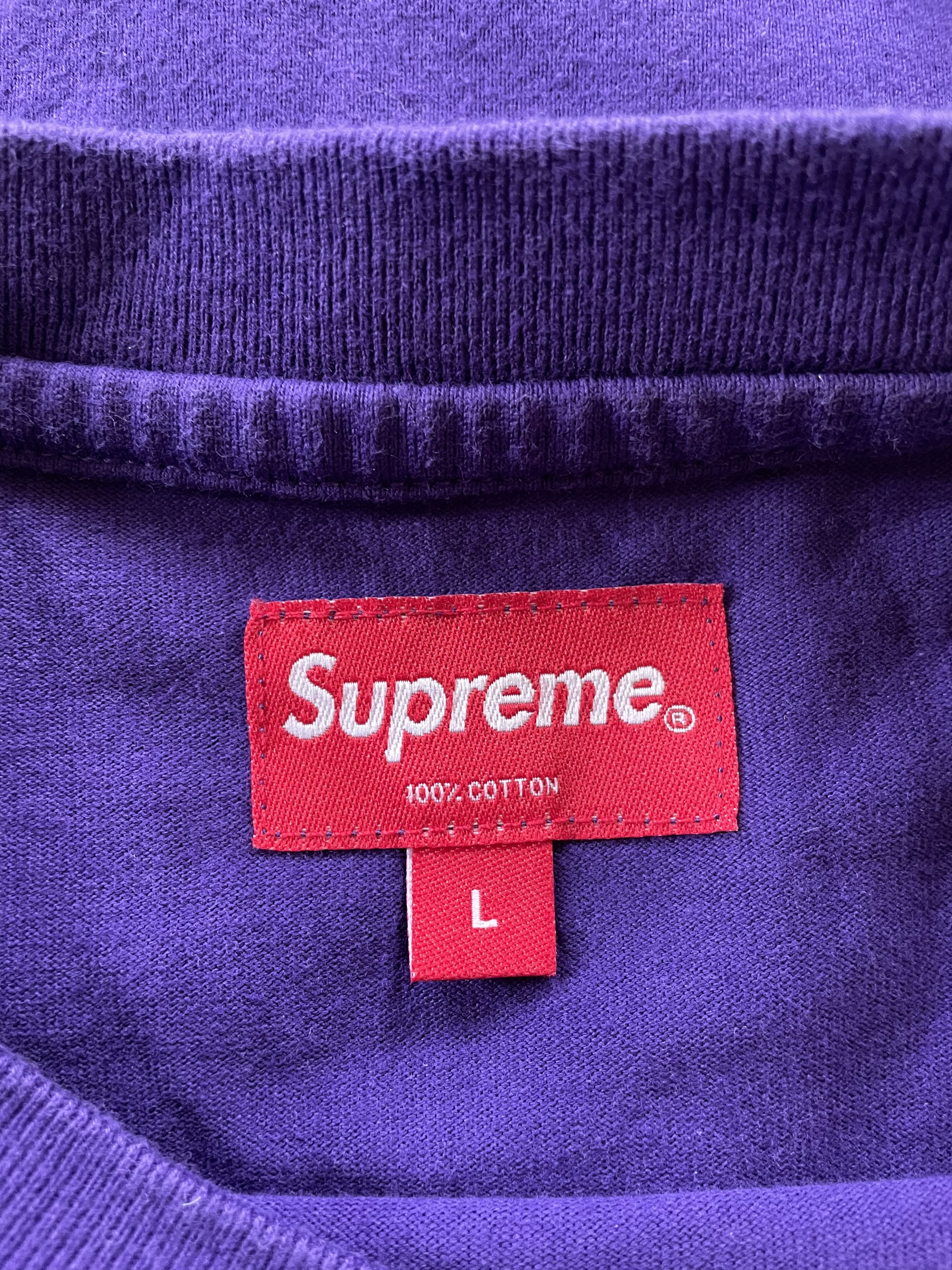 Supreme Supreme Small Box Logo Longsleeve T-shirt Purple Size US L / EU 52-54 / 3 - 4 Thumbnail