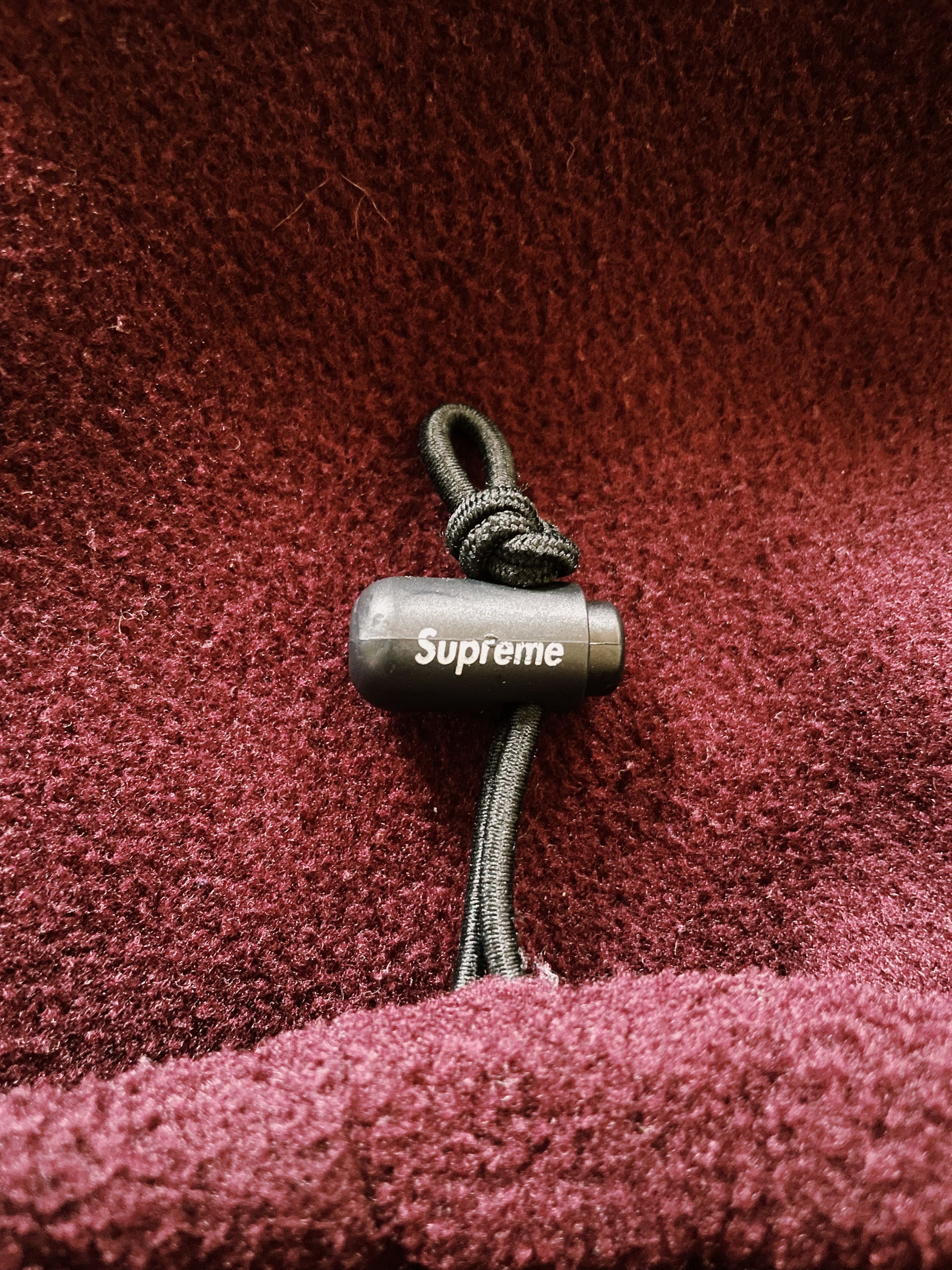 Supreme × Vintage Vintage 2000 Supreme Polartec Fleece Zip Up Jacket Burgundy Size US M / EU 48-50 / 2 - 5 Thumbnail