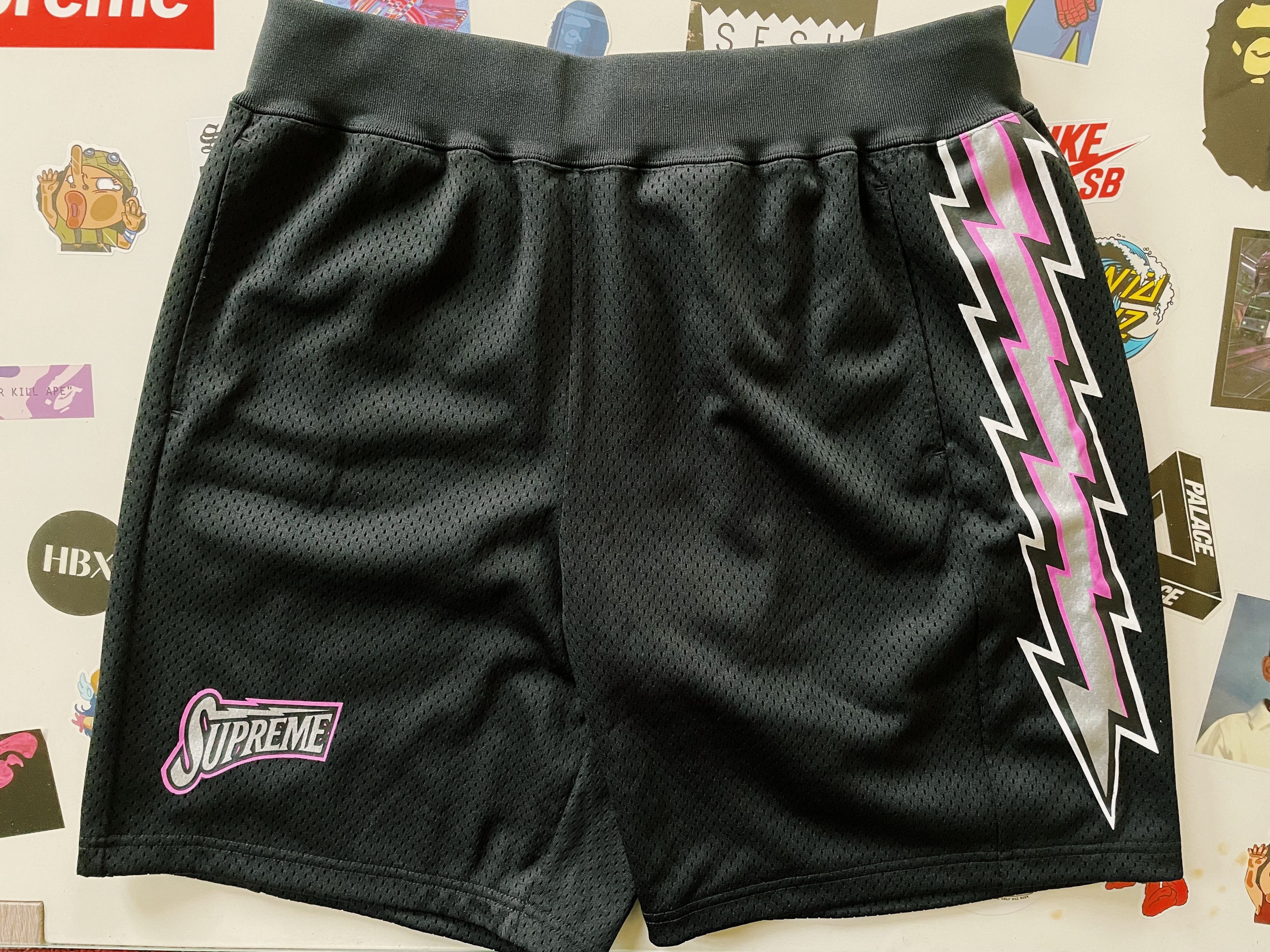 Supreme bolt basketball shorts sales
