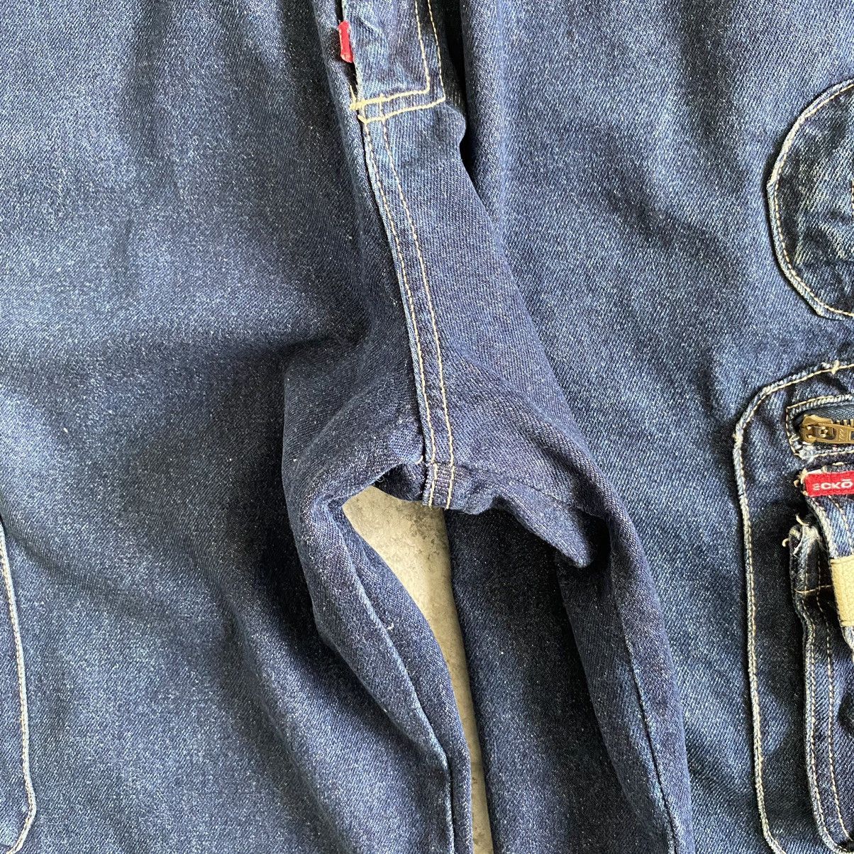 Ecko Unltd. Vintage Ecko Unltd Cargo Baggy Denim Jeans Size US 33 - 12 Thumbnail