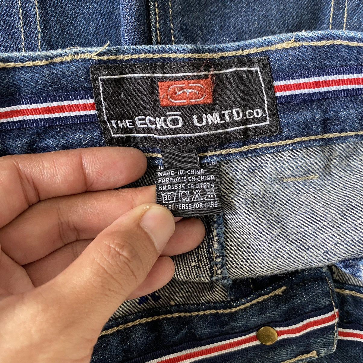 Ecko Unltd. Vintage Ecko Unltd Cargo Baggy Denim Jeans Size US 33 - 19 Thumbnail