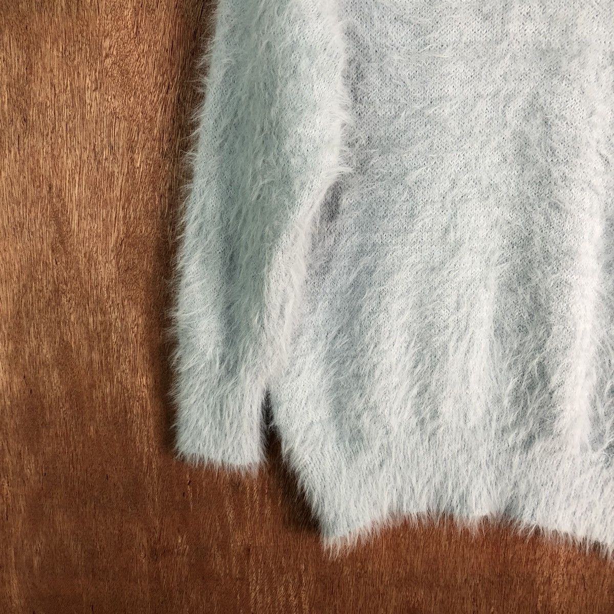 Vintage Sevendays Sunday soft fur Shag Shaggy mohair Knitwear #6537 Size L / US 10 / IT 46 - 10 Thumbnail
