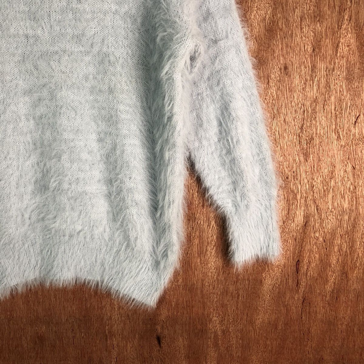 Vintage Sevendays Sunday soft fur Shag Shaggy mohair Knitwear #6537 Size L / US 10 / IT 46 - 5 Thumbnail
