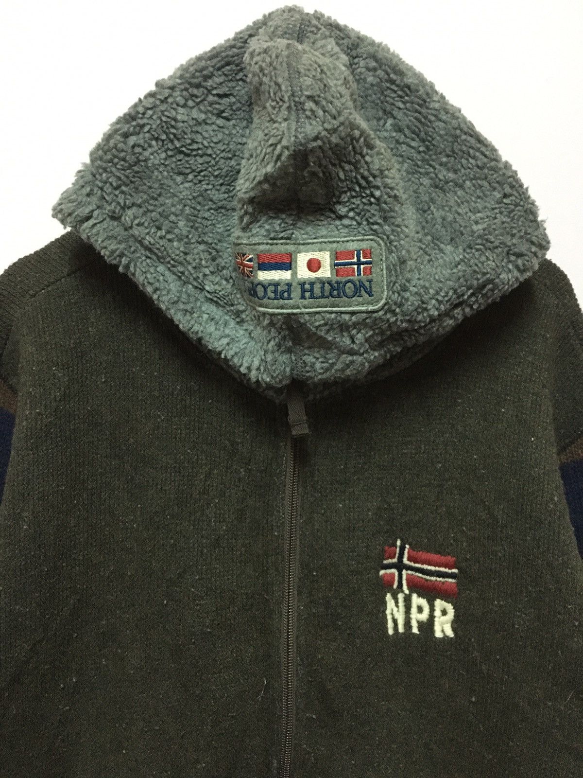 Napapijri Napajiri sherpa hoodies sleeve pattern Size US S / EU 44-46 / 1 - 3 Thumbnail