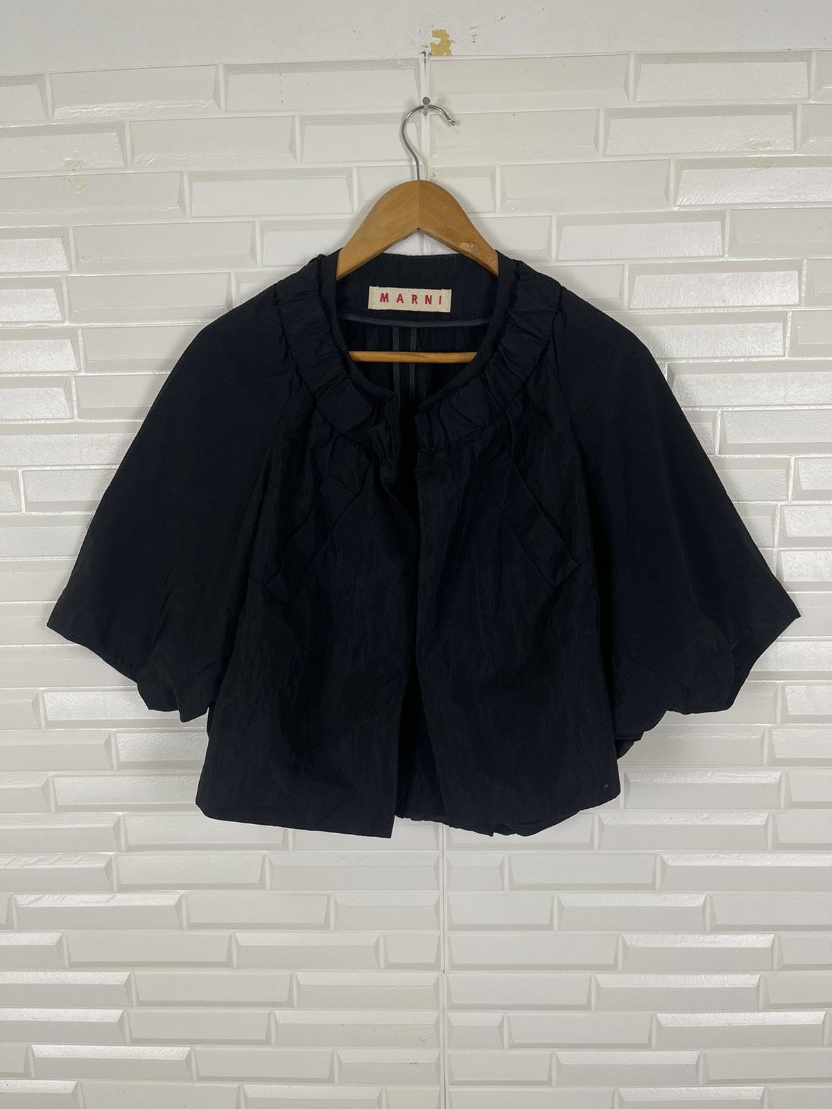 Marni Black MARNI Jacket Avant-Garde Size US XS / EU 42 / 0 - 1 Thumbnail