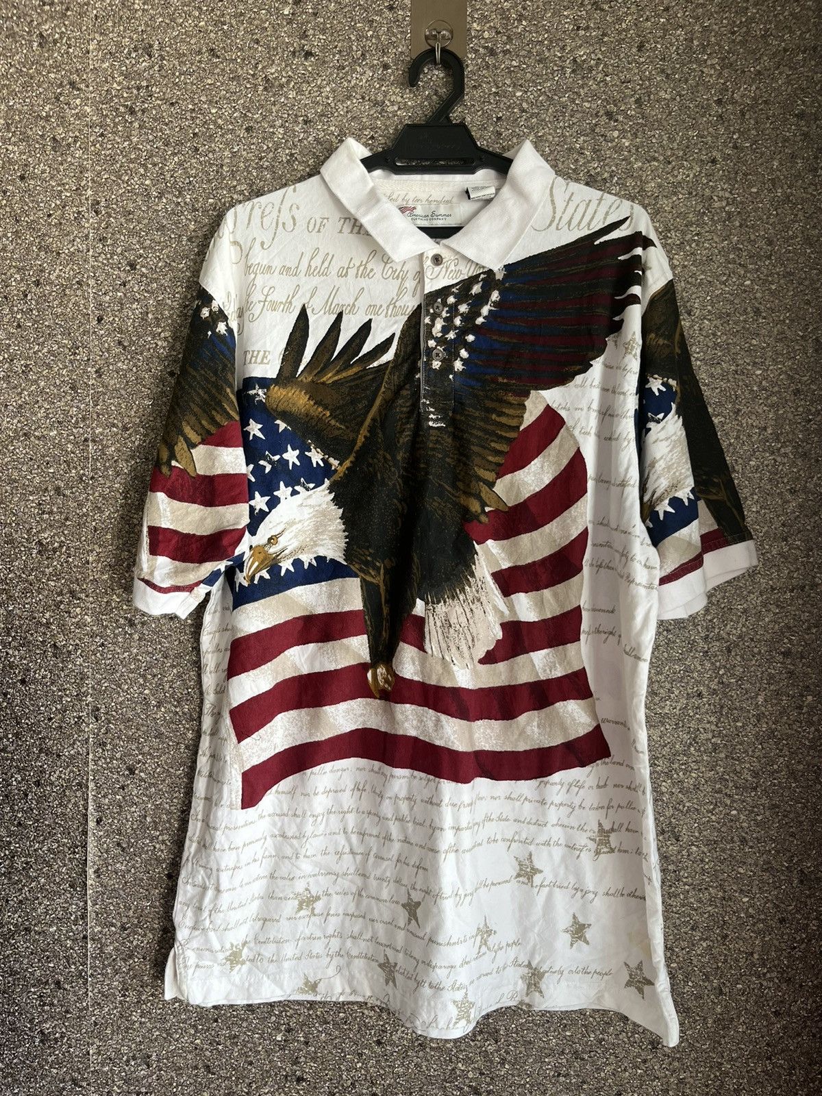 image of Vintage American Summer Ft35 in White, Men's (Size XL)