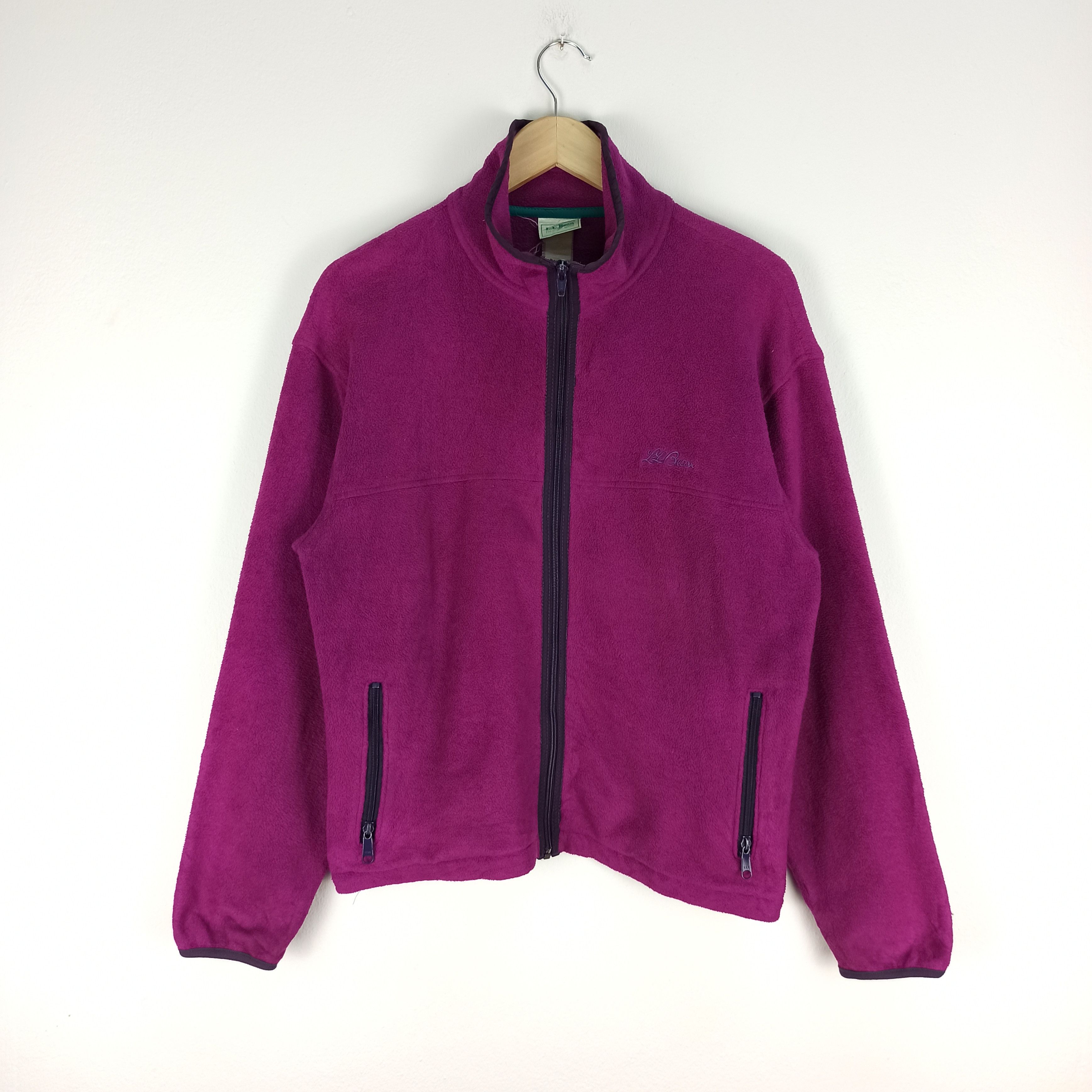L.L. Bean Vintage L.L Bean Fleece Jacket Full Zipper Size US M / EU 48-50 / 2 - 1 Thumbnail