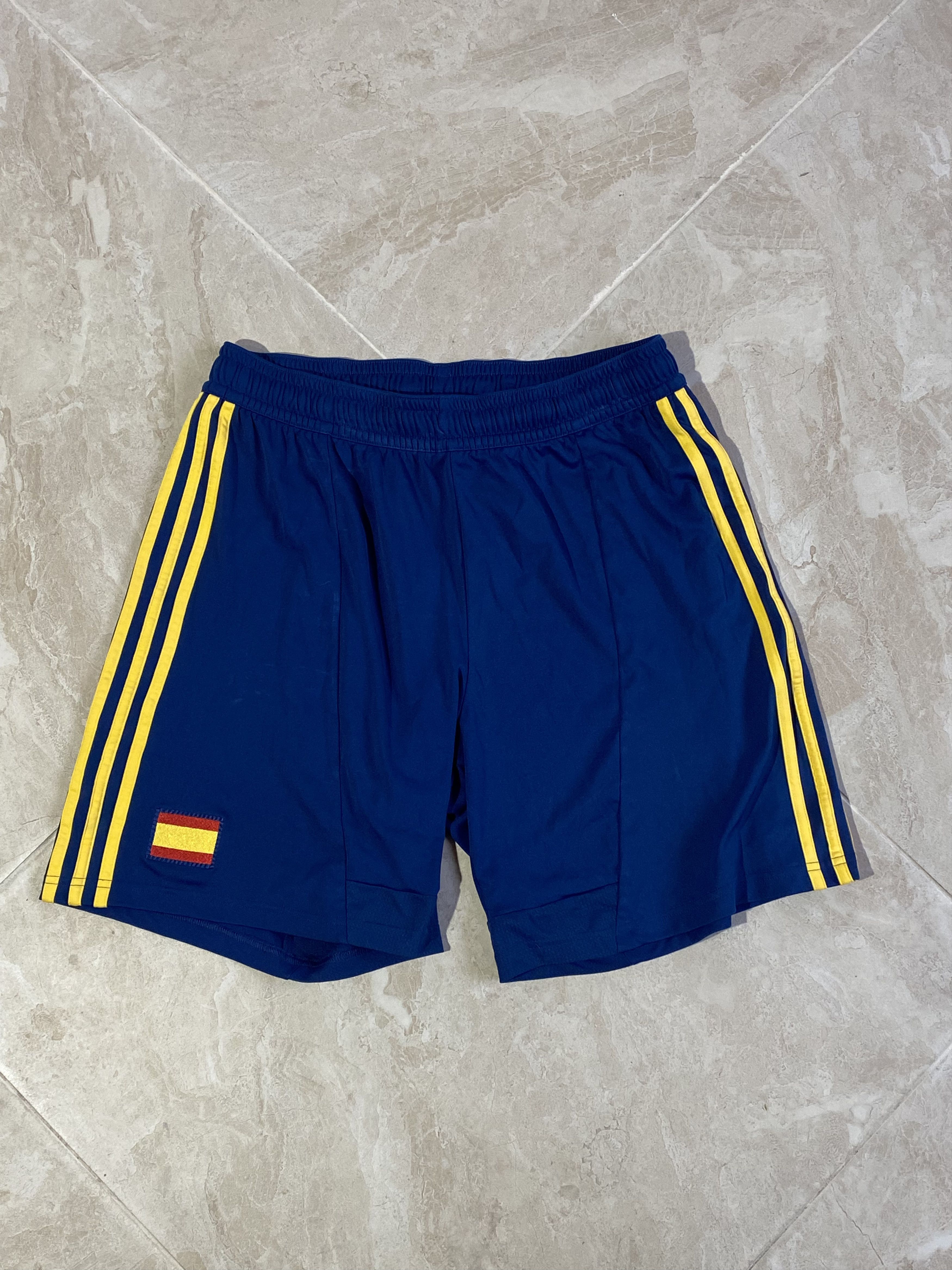 Adidas 🔥 Vintage ADIDAS CLIMACOOL SPAIN SHORTS Y2K FOOTBALL VIBES Size US 34 / EU 50 - 1 Thumbnail