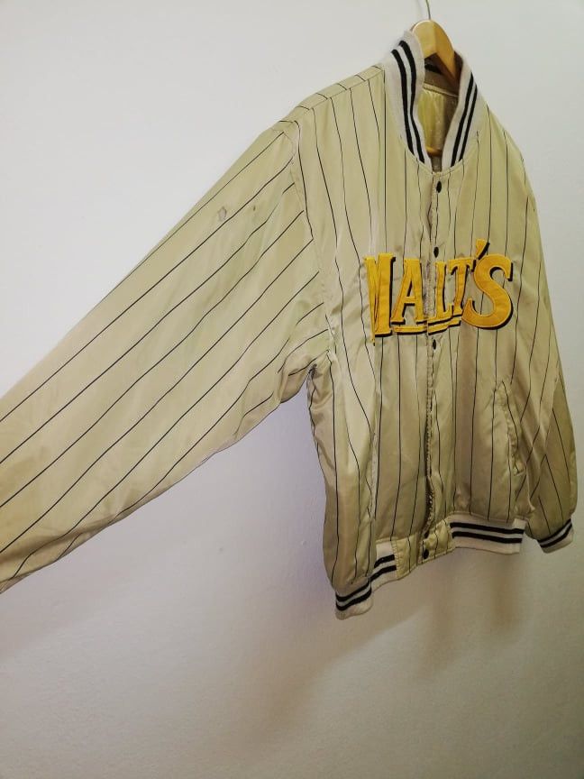 All Sport Rare Malt's Beer Reversible Casual Jacket (c29) Size US L / EU 52-54 / 3 - 6 Thumbnail