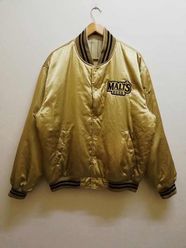 All Sport Rare Malt's Beer Reversible Casual Jacket (c29) Size US L / EU 52-54 / 3 - 1 Thumbnail