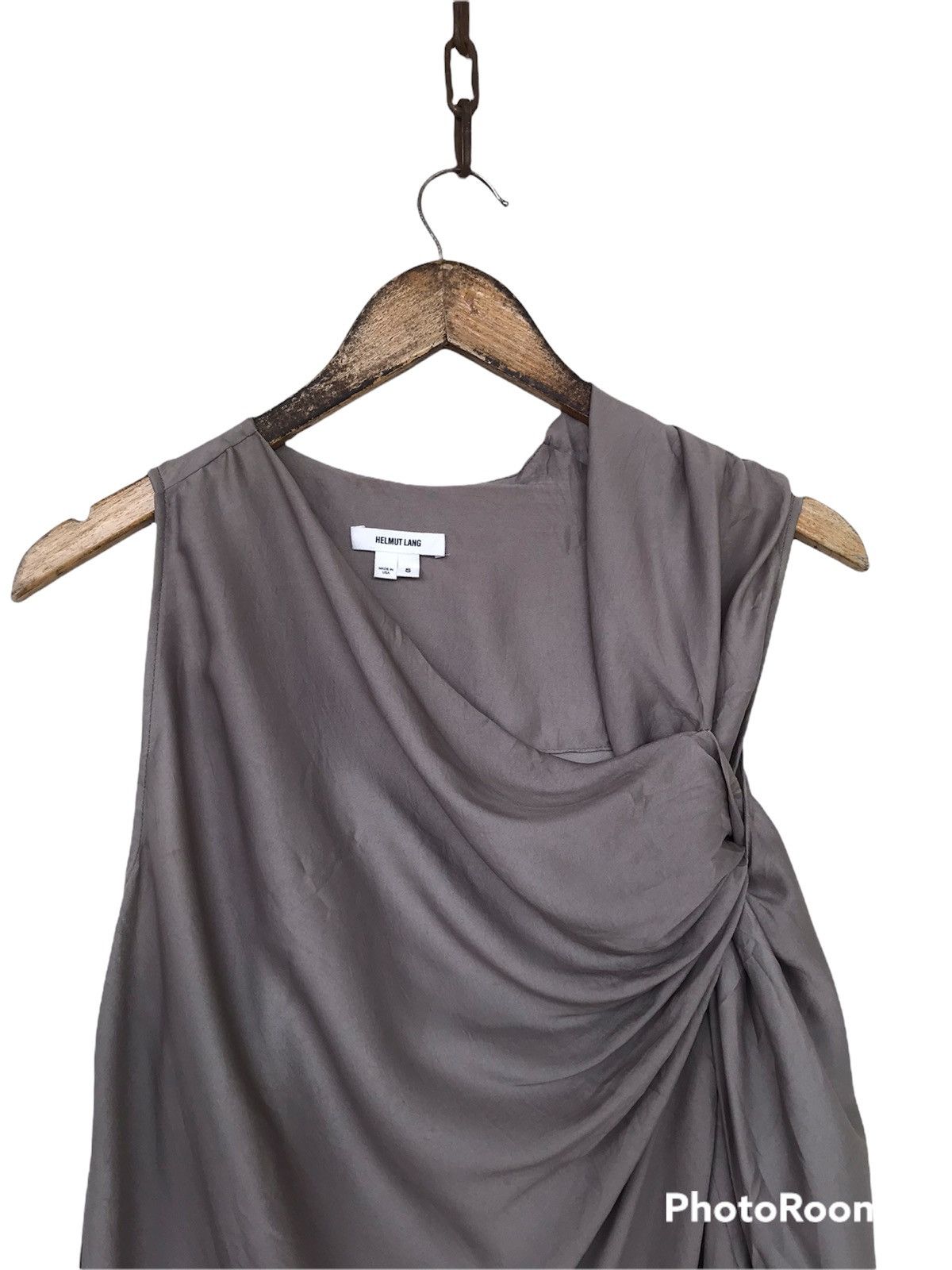 Helmut Lang 💥Helmut Lang Cinched Asymmetrical Size S / US 4 / IT 40 - 4 Thumbnail