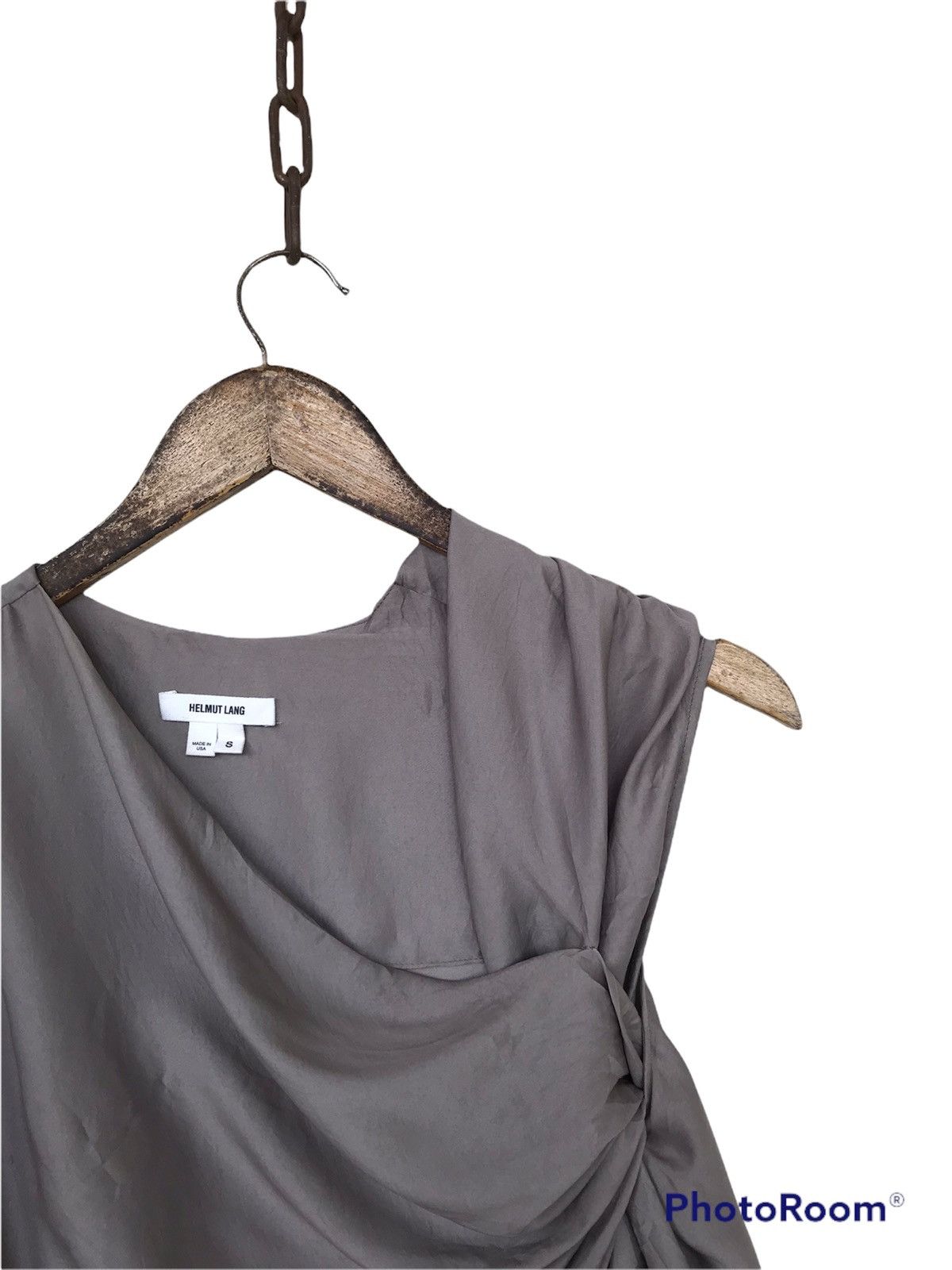 Helmut Lang 💥Helmut Lang Cinched Asymmetrical Size S / US 4 / IT 40 - 5 Thumbnail