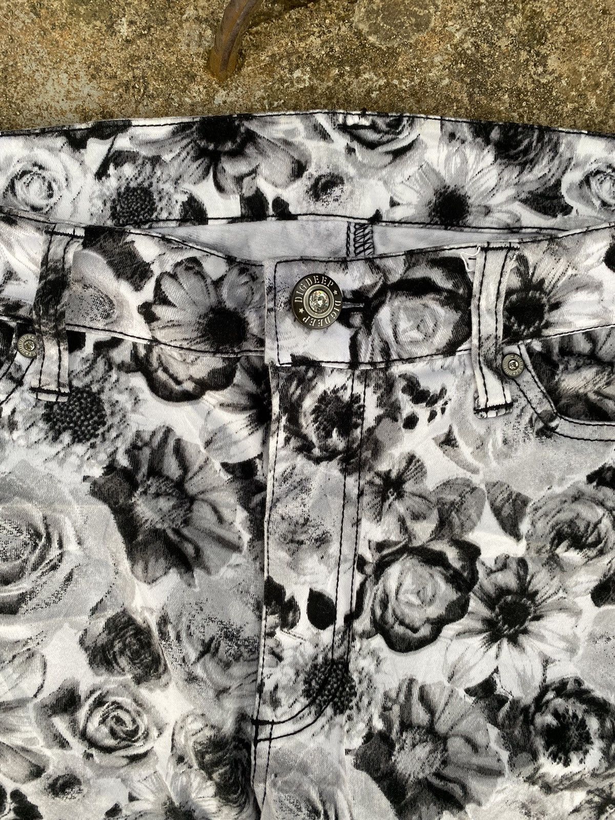 Japanese Brand × Seditionaries ⚡️Steals⚡️ DIG DEEP Floral Spandex Pants Size US 34 / EU 50 - 5 Thumbnail