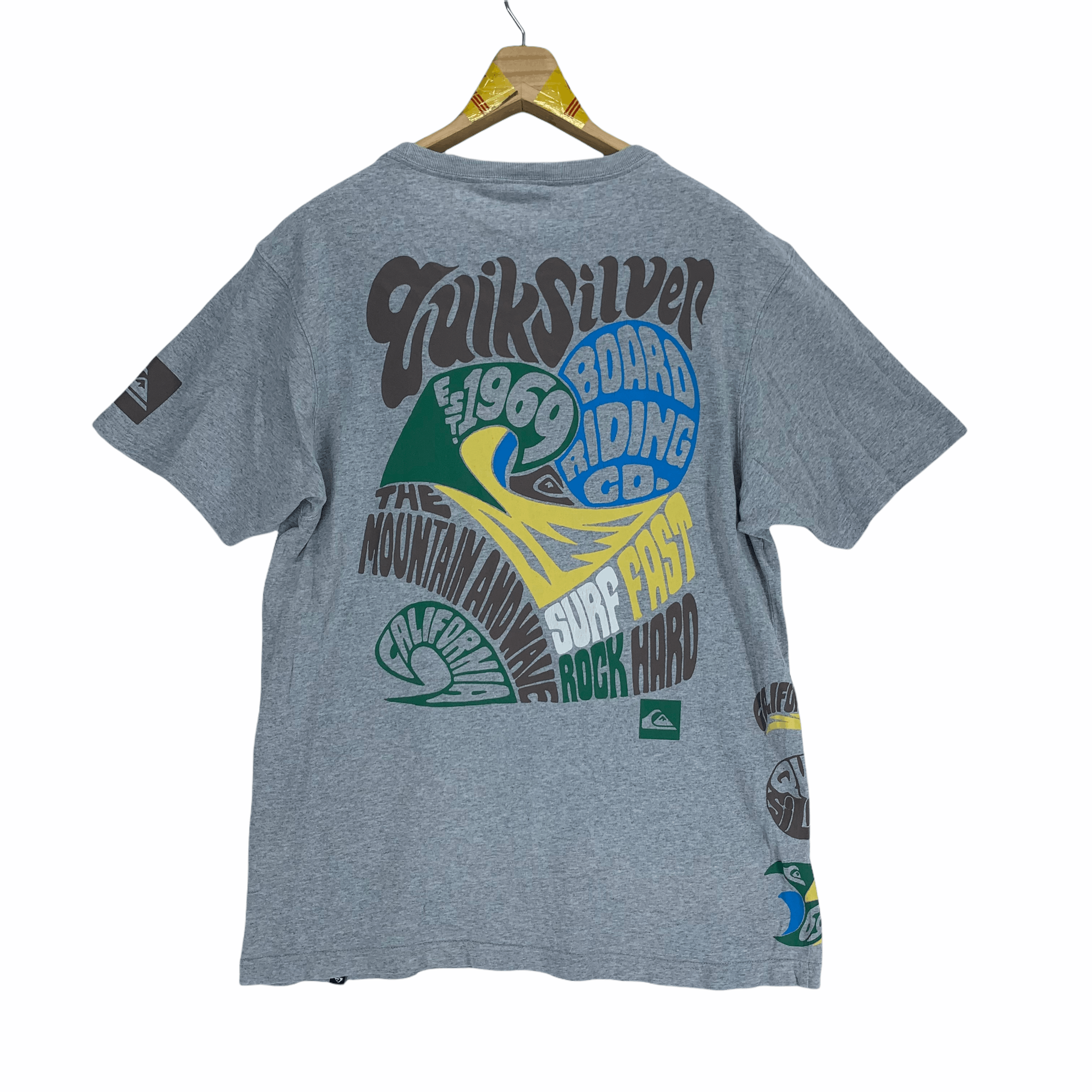 Quiksilver Quiksilver Big Logo Tees #3203-115 Size US L / EU 52-54 / 3 - 6 Thumbnail