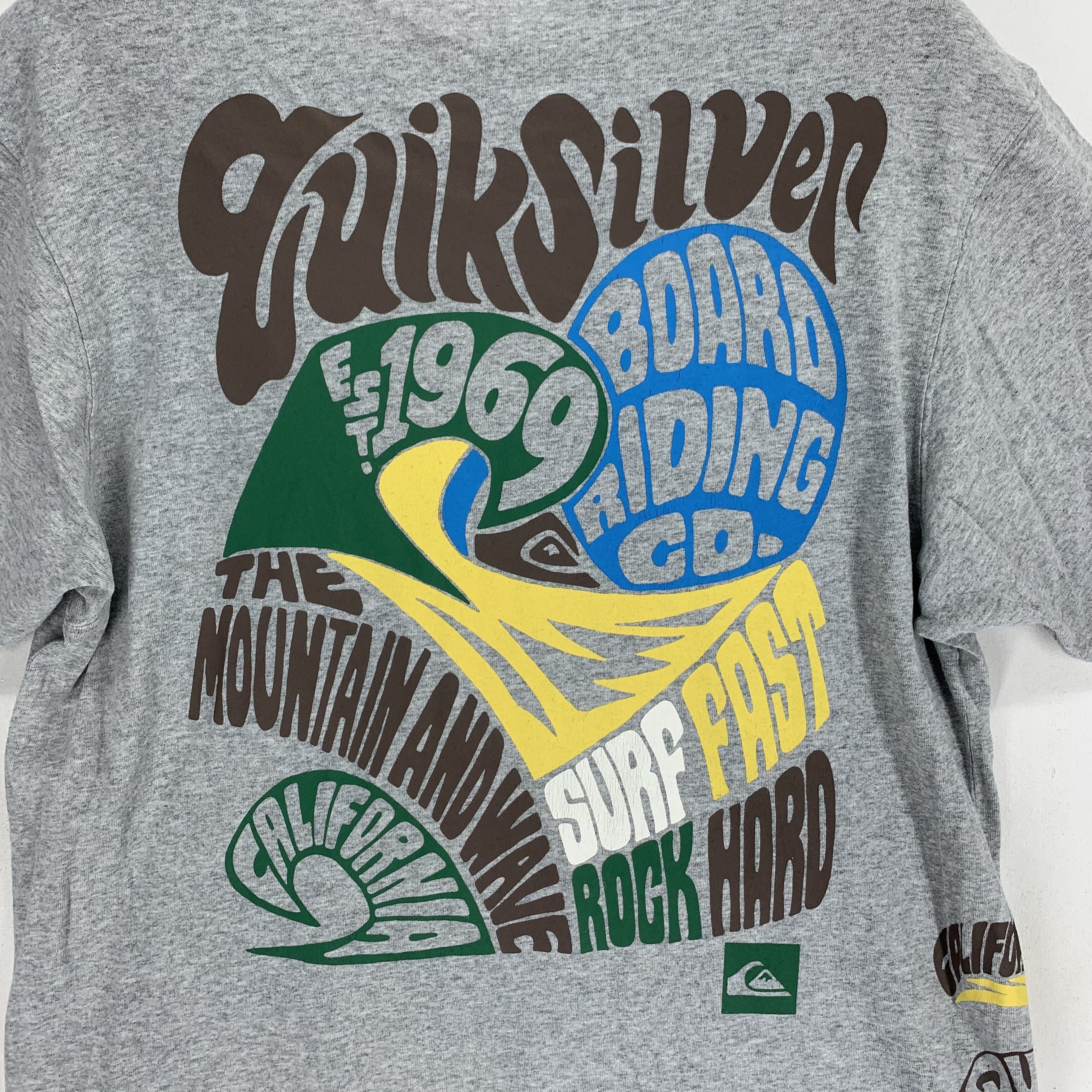 Quiksilver Quiksilver Big Logo Tees #3203-115 Size US L / EU 52-54 / 3 - 7 Thumbnail