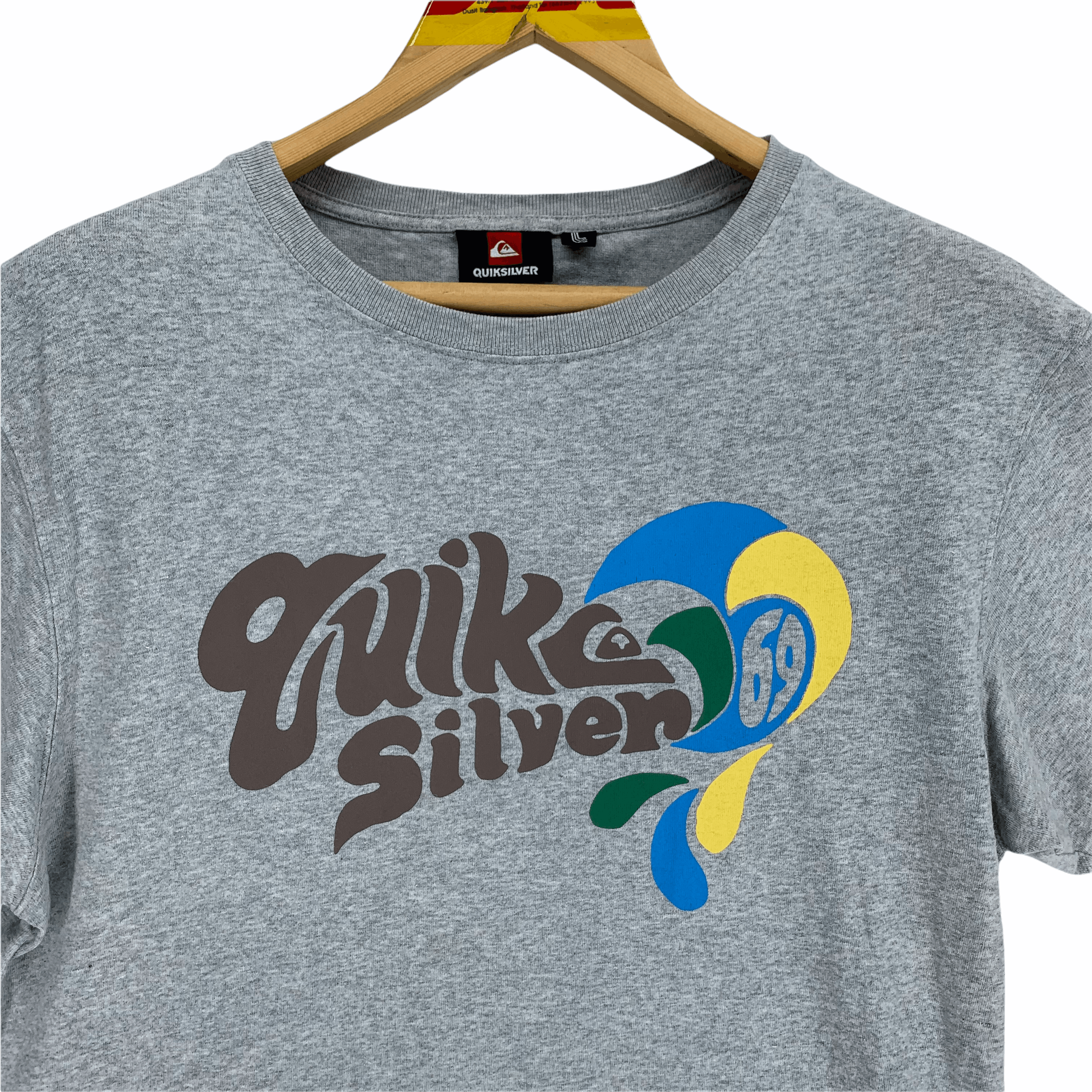 Quiksilver Quiksilver Big Logo Tees #3203-115 Size US L / EU 52-54 / 3 - 2 Thumbnail