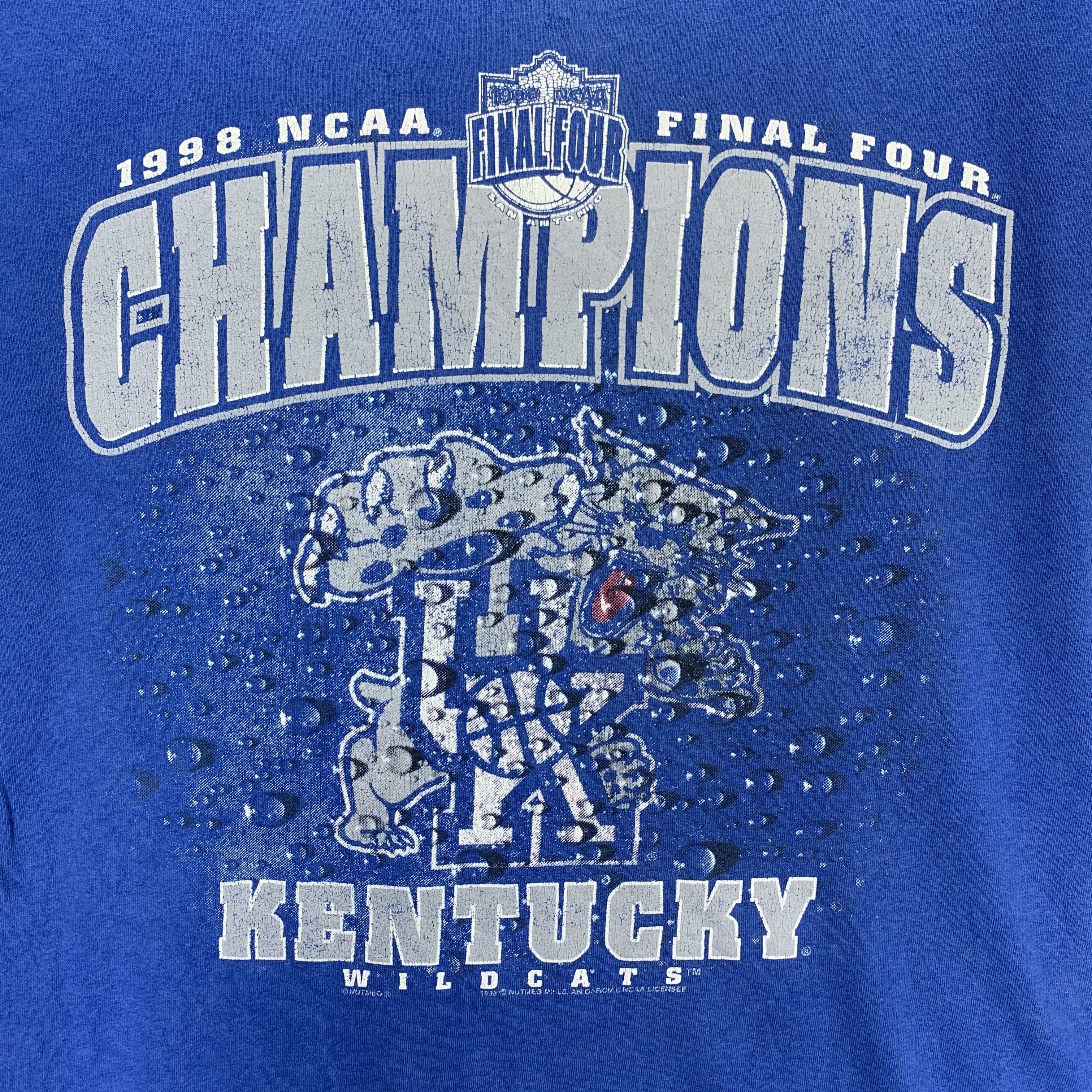 Lee 98' NCAA Kentucky Wildcats Big Logo Tees #3137-115 Size US L / EU 52-54 / 3 - 3 Thumbnail