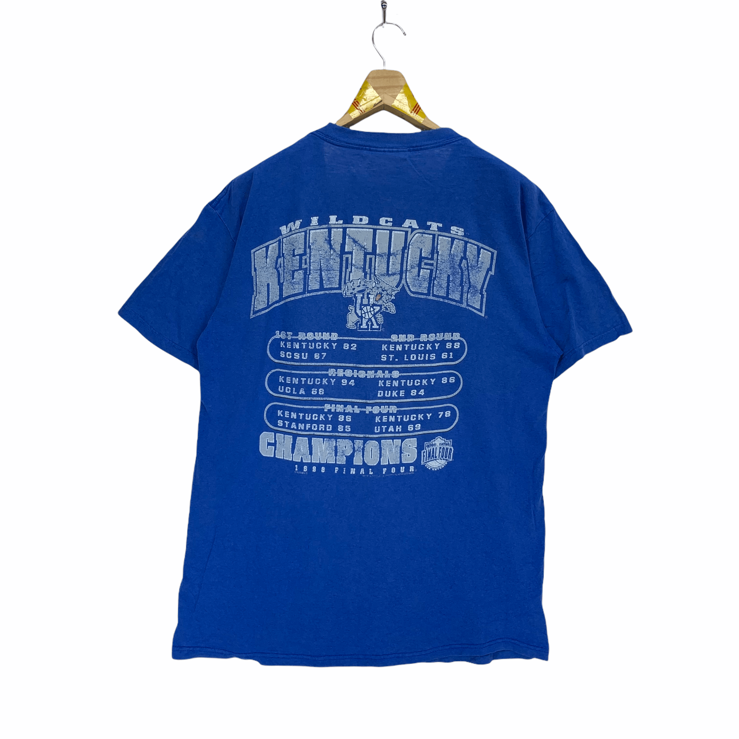 Lee 98' NCAA Kentucky Wildcats Big Logo Tees #3137-115 Size US L / EU 52-54 / 3 - 7 Thumbnail