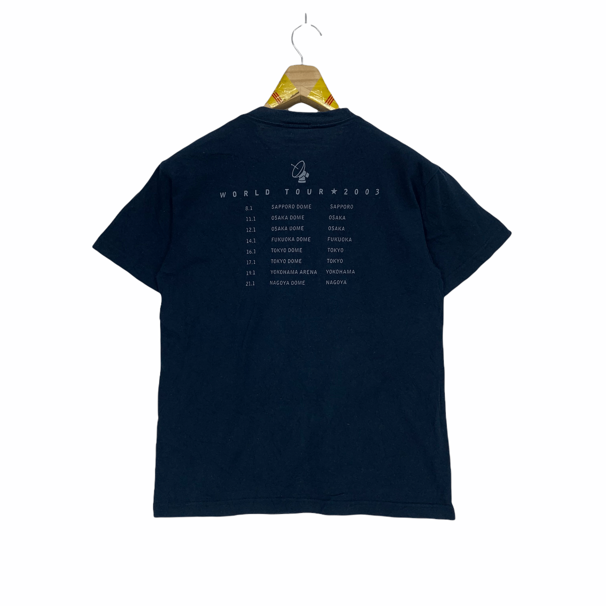 Bon Jovi Y2K Vintage Bon Jovi Big Logo World Your Tees #3126-115 Size S / US 4 / IT 40 - 8 Thumbnail
