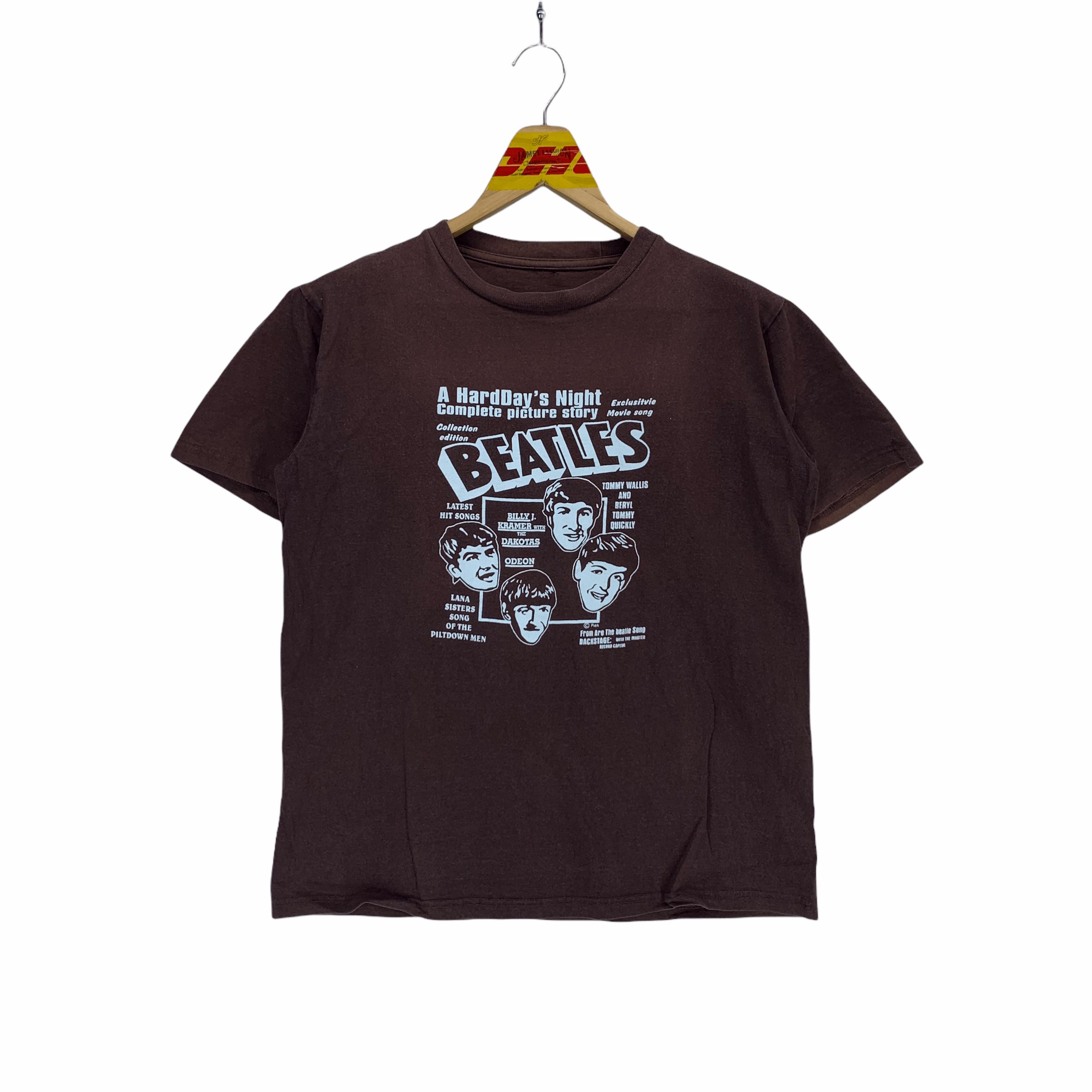 Band Tees The Beatles Big Logo Face Tee #3124-115 Size US S / EU 44-46 / 1 - 1 Thumbnail