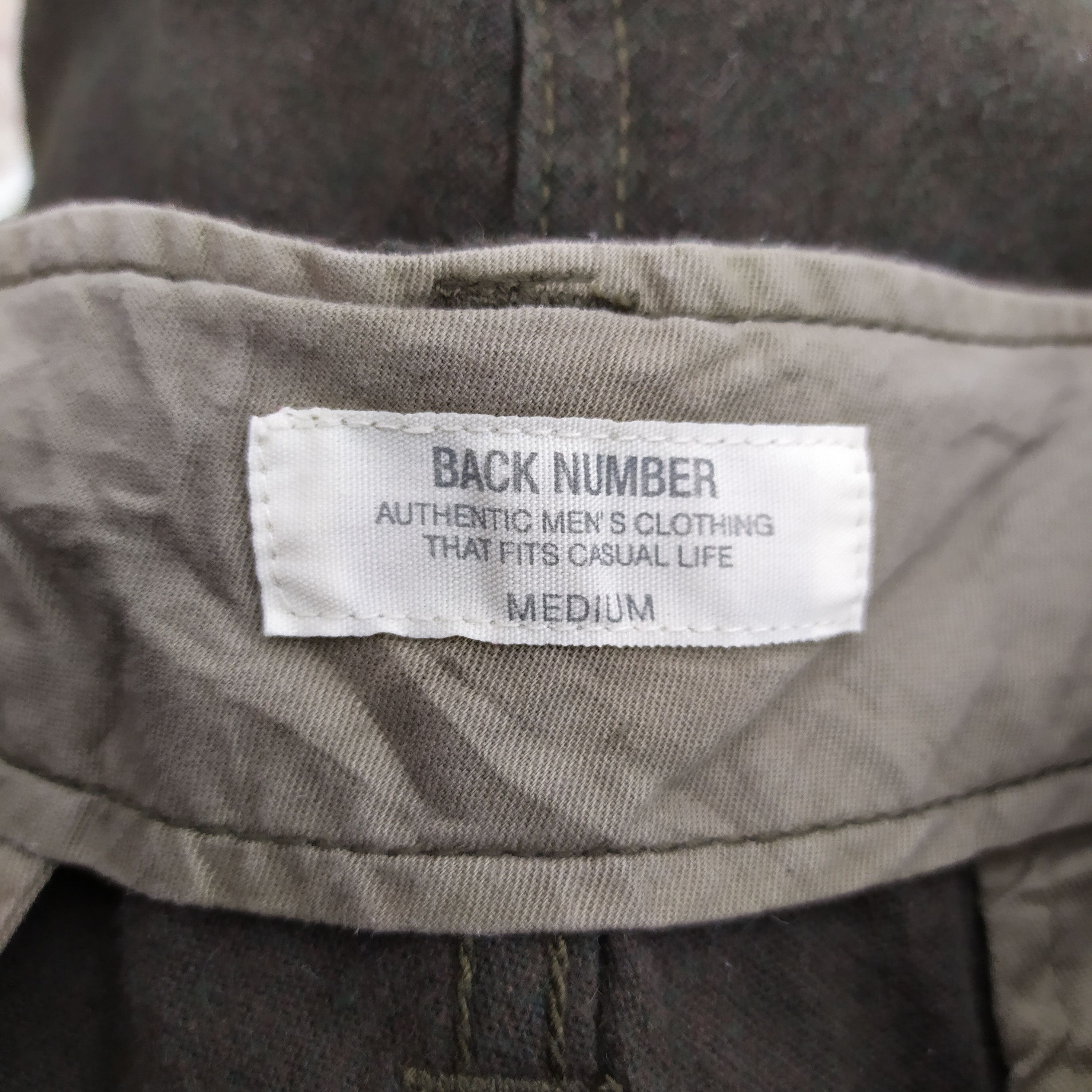 Japanese Brand BACK NUMBER WOOL CARGO PANTS Size US 30 / EU 46 - 18 Thumbnail