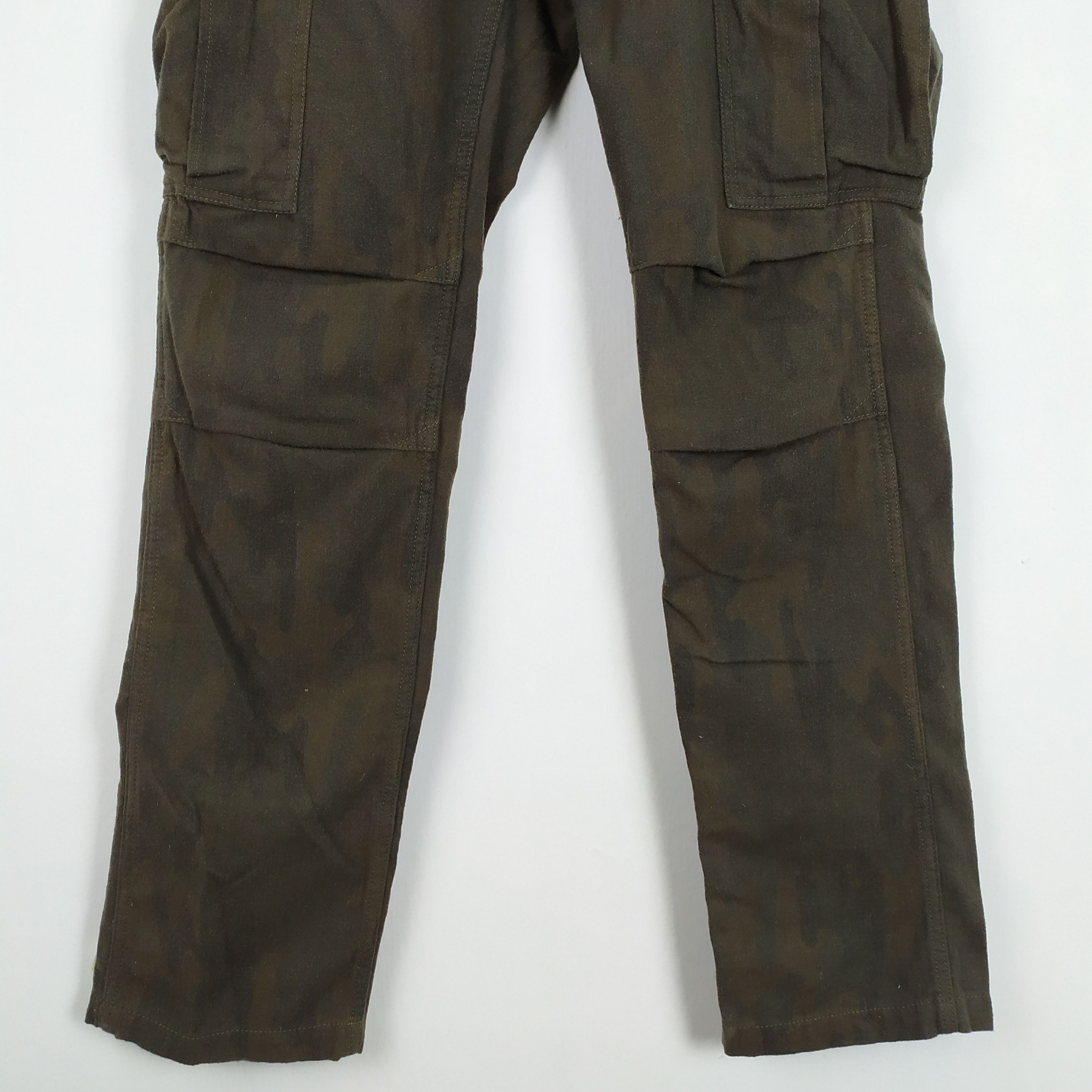 Japanese Brand BACK NUMBER WOOL CARGO PANTS Size US 30 / EU 46 - 8 Thumbnail