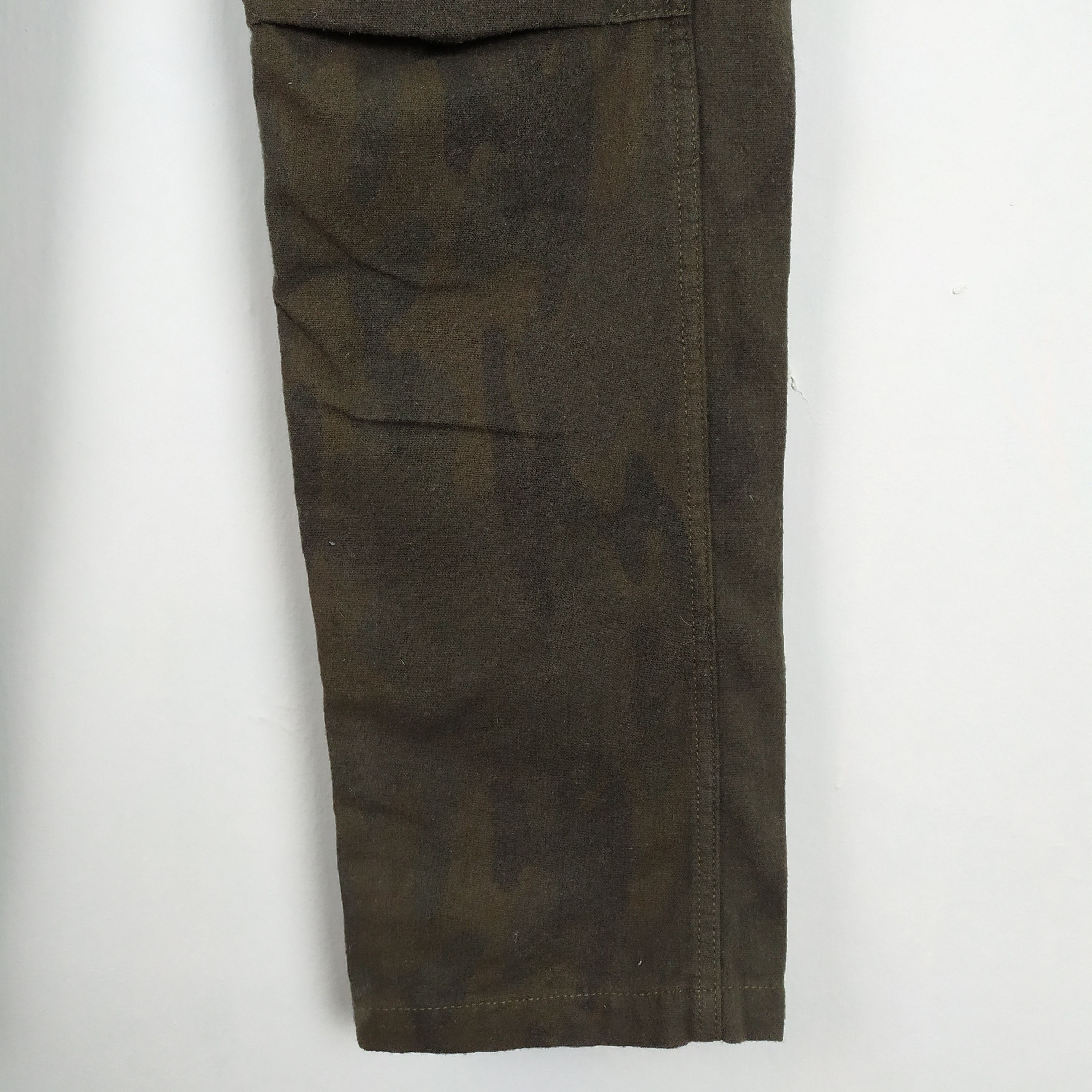 Japanese Brand BACK NUMBER WOOL CARGO PANTS Size US 30 / EU 46 - 11 Thumbnail
