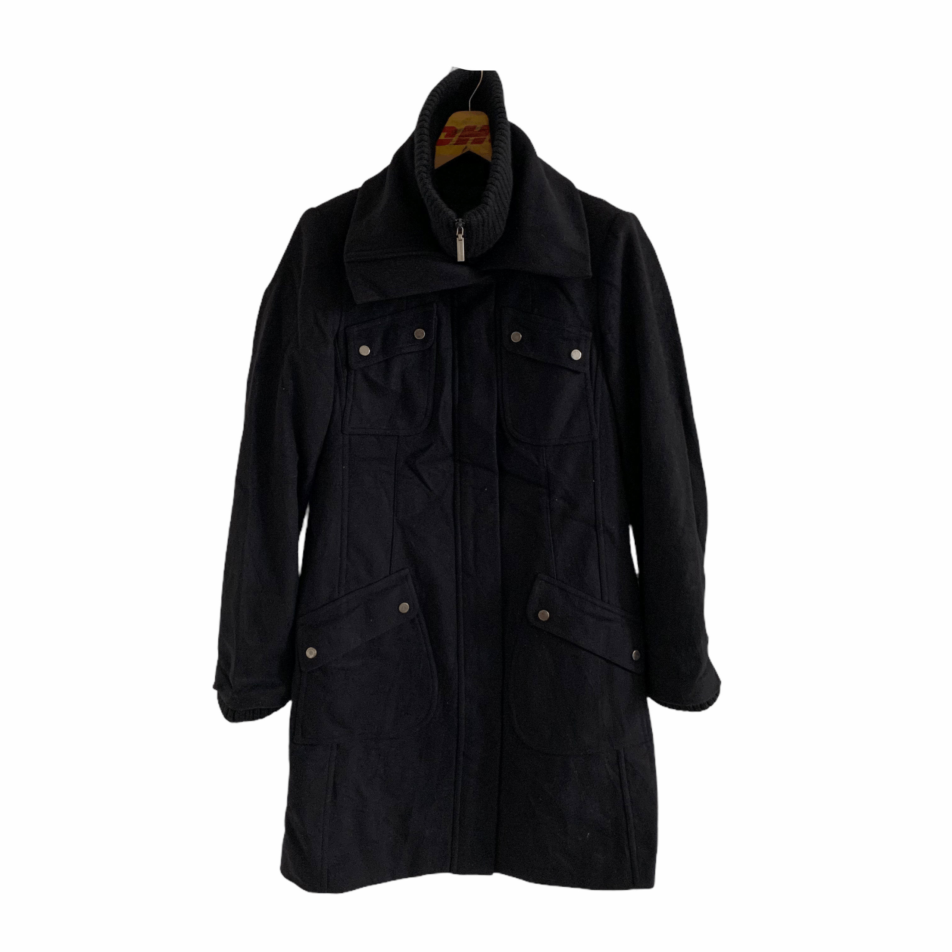 ROCCO BAROCCO Jeans Made in Italy Wool Long Coat #3257-116