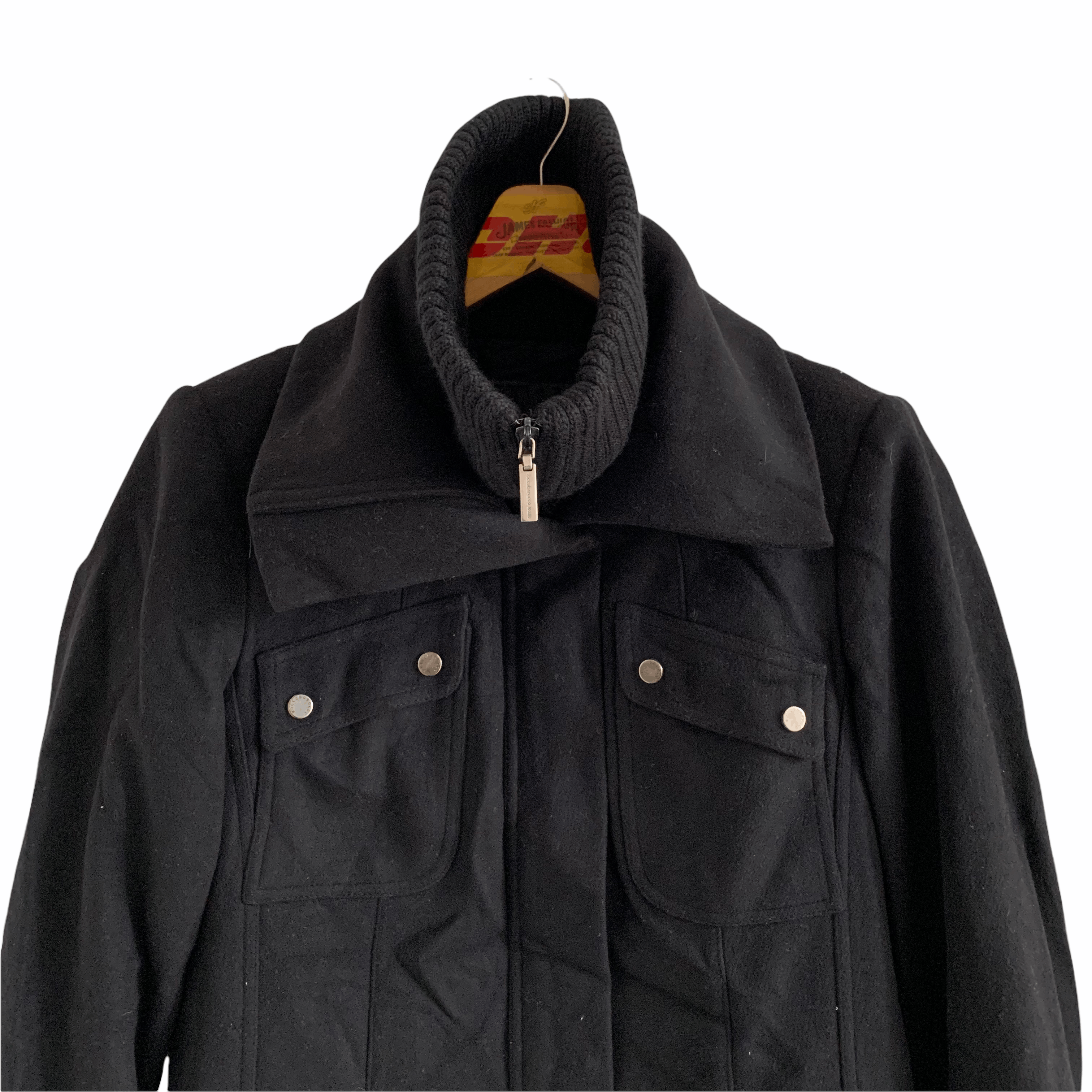 Japanese Brand ROCCO BAROCCO Jeans Made in Italy Wool Long Coat #3257-116 Size US S / EU 44-46 / 1 - 2 Thumbnail
