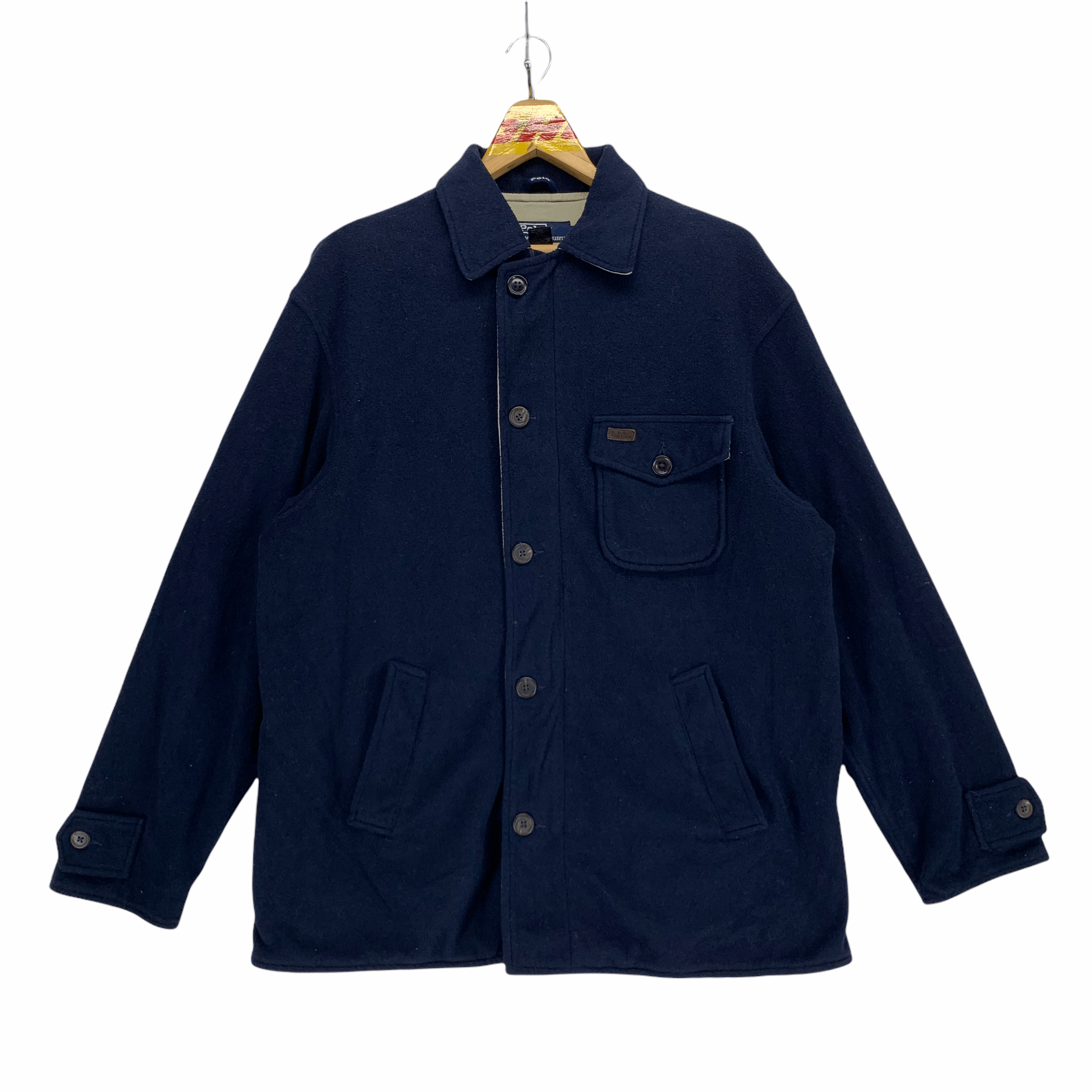 Polo Ralph Lauren 90's Polo RL Made in Usa Polartec Fleece Jacket #3279-117 Size US M / EU 48-50 / 2 - 1 Thumbnail
