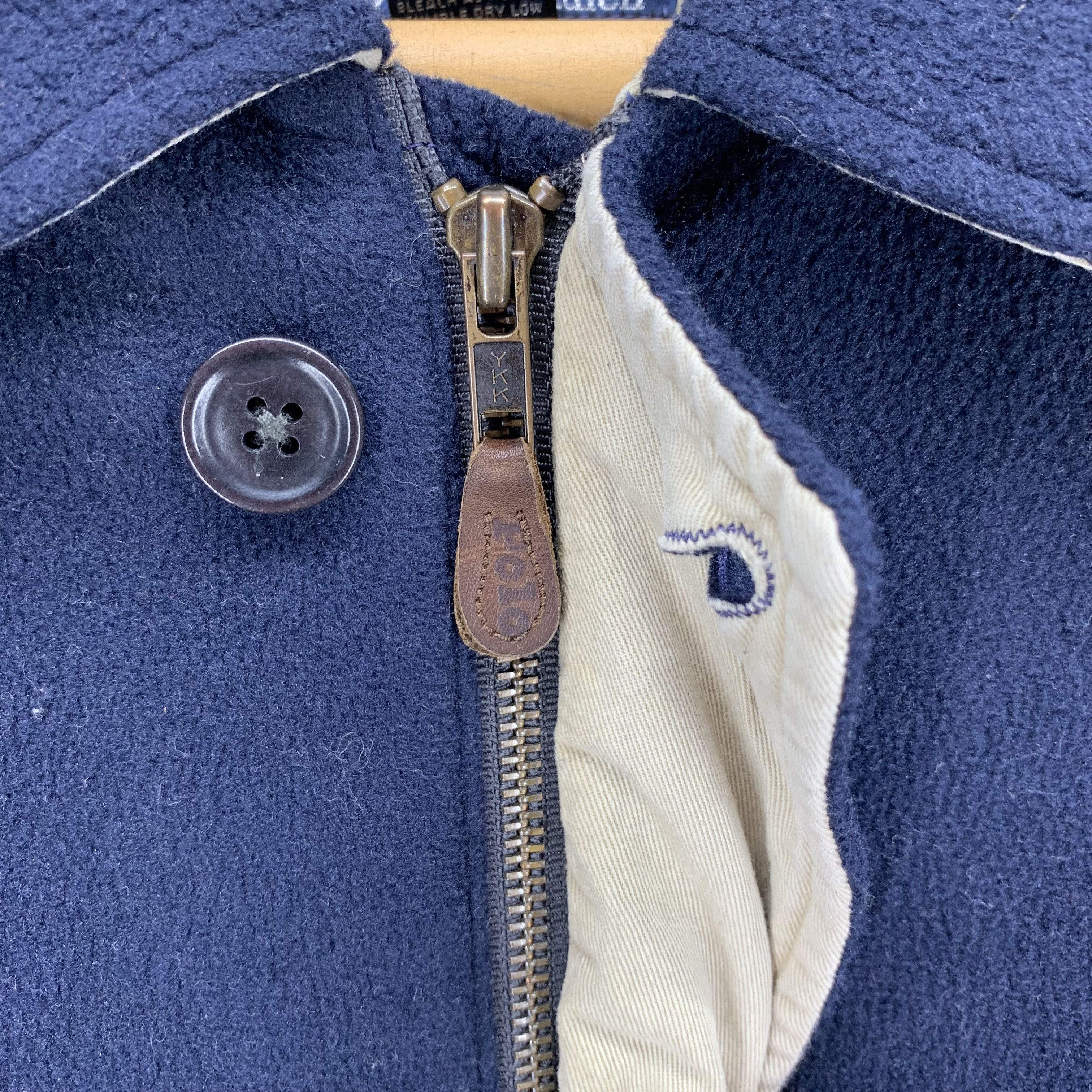 Polo Ralph Lauren 90's Polo RL Made in Usa Polartec Fleece Jacket #3279-117 Size US M / EU 48-50 / 2 - 4 Thumbnail