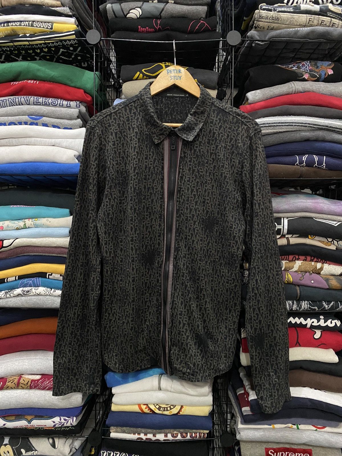 Marithe + Francois Girbaud Marithe Francois Girboud over printed zipper collar Jacket Size US L / EU 52-54 / 3 - 5 Thumbnail