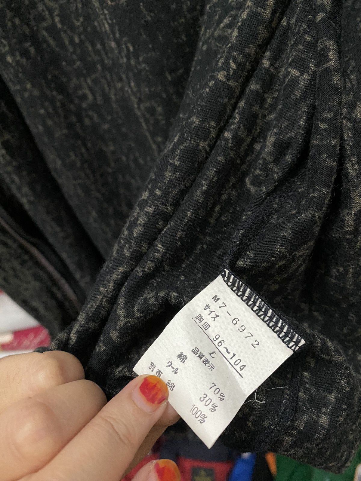 Marithe + Francois Girbaud Marithe Francois Girboud over printed zipper collar Jacket Size US L / EU 52-54 / 3 - 11 Thumbnail