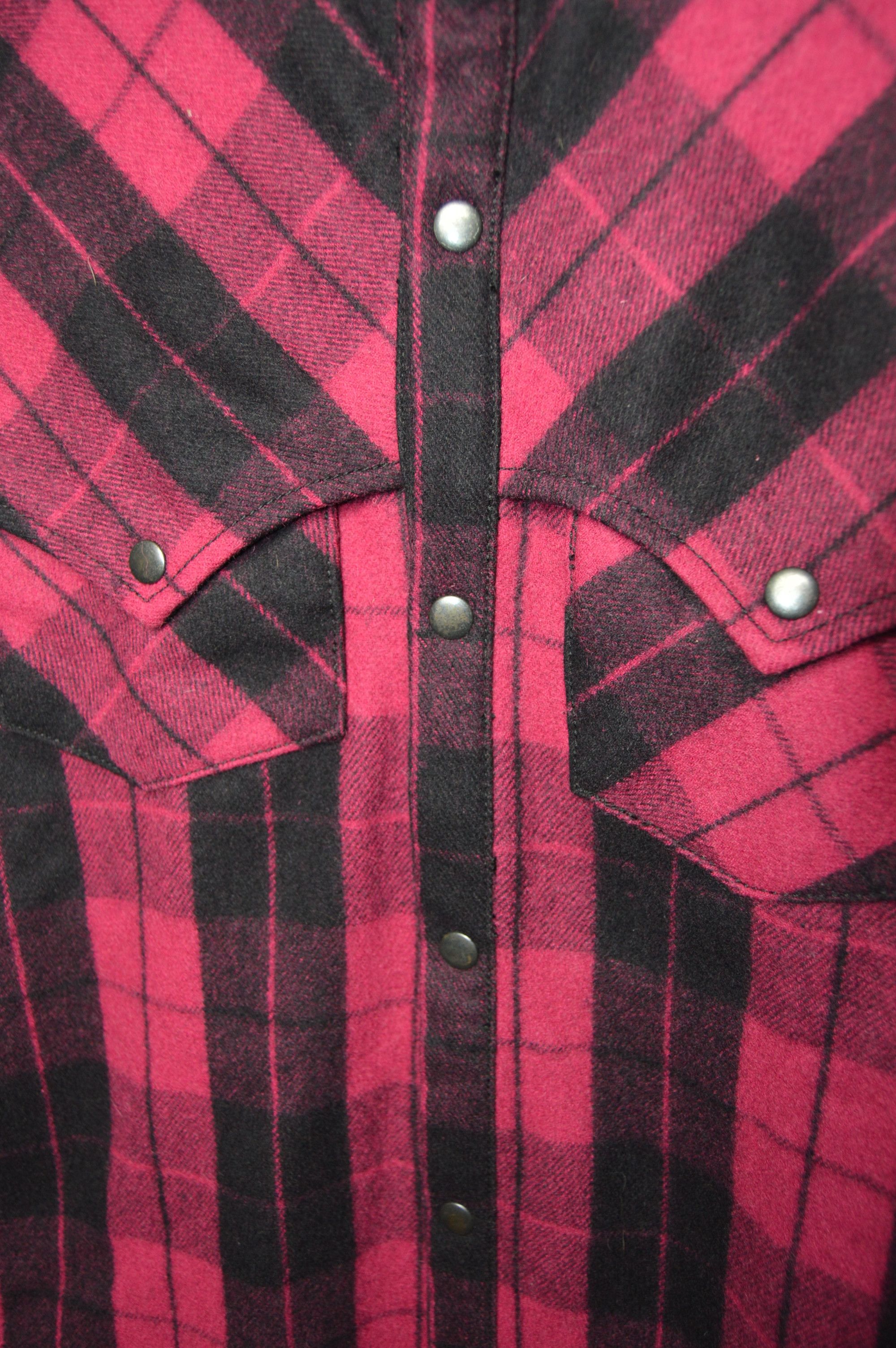 Prps Prps wool western plaid flannel travis shirt Size US S / EU 44-46 / 1 - 8 Thumbnail