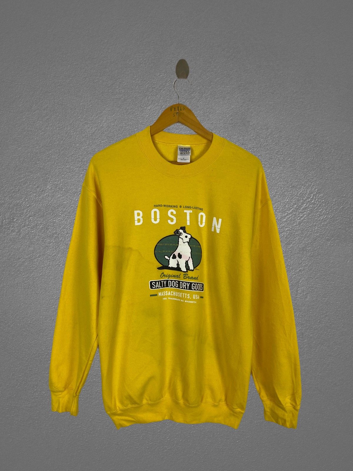 Gildan × Vintage VINTAGE BOSTON SWEATER Size US M / EU 48-50 / 2 - 1 Thumbnail