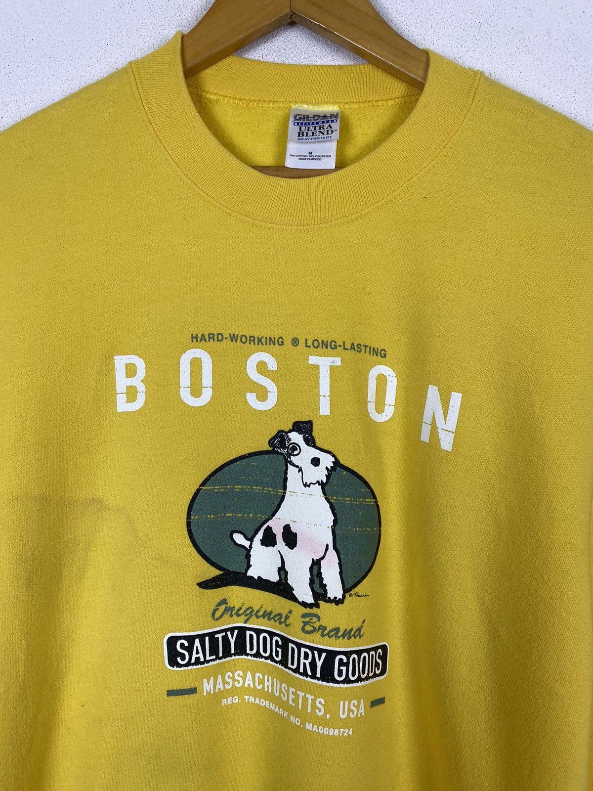 Gildan × Vintage VINTAGE BOSTON SWEATER Size US M / EU 48-50 / 2 - 3 Thumbnail