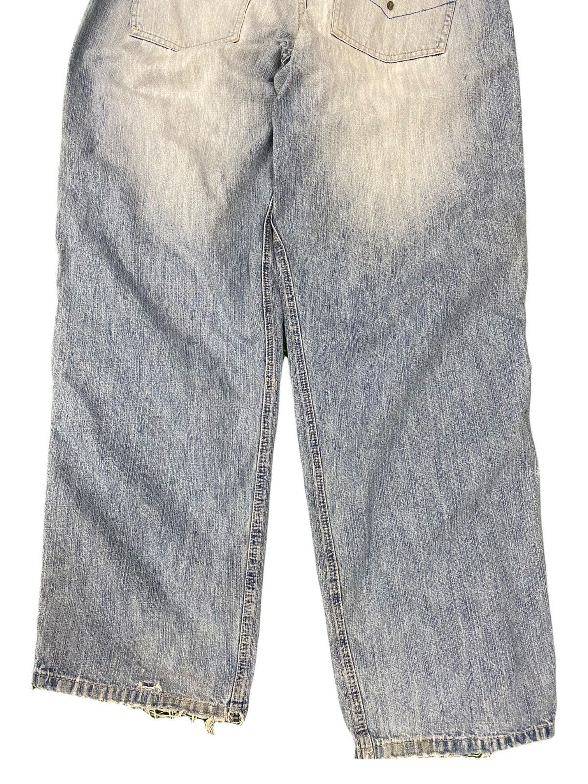 Pelle Pelle × Vintage Vintage pelle pelle distress jeans Size US 36 / EU 52 - 6 Thumbnail