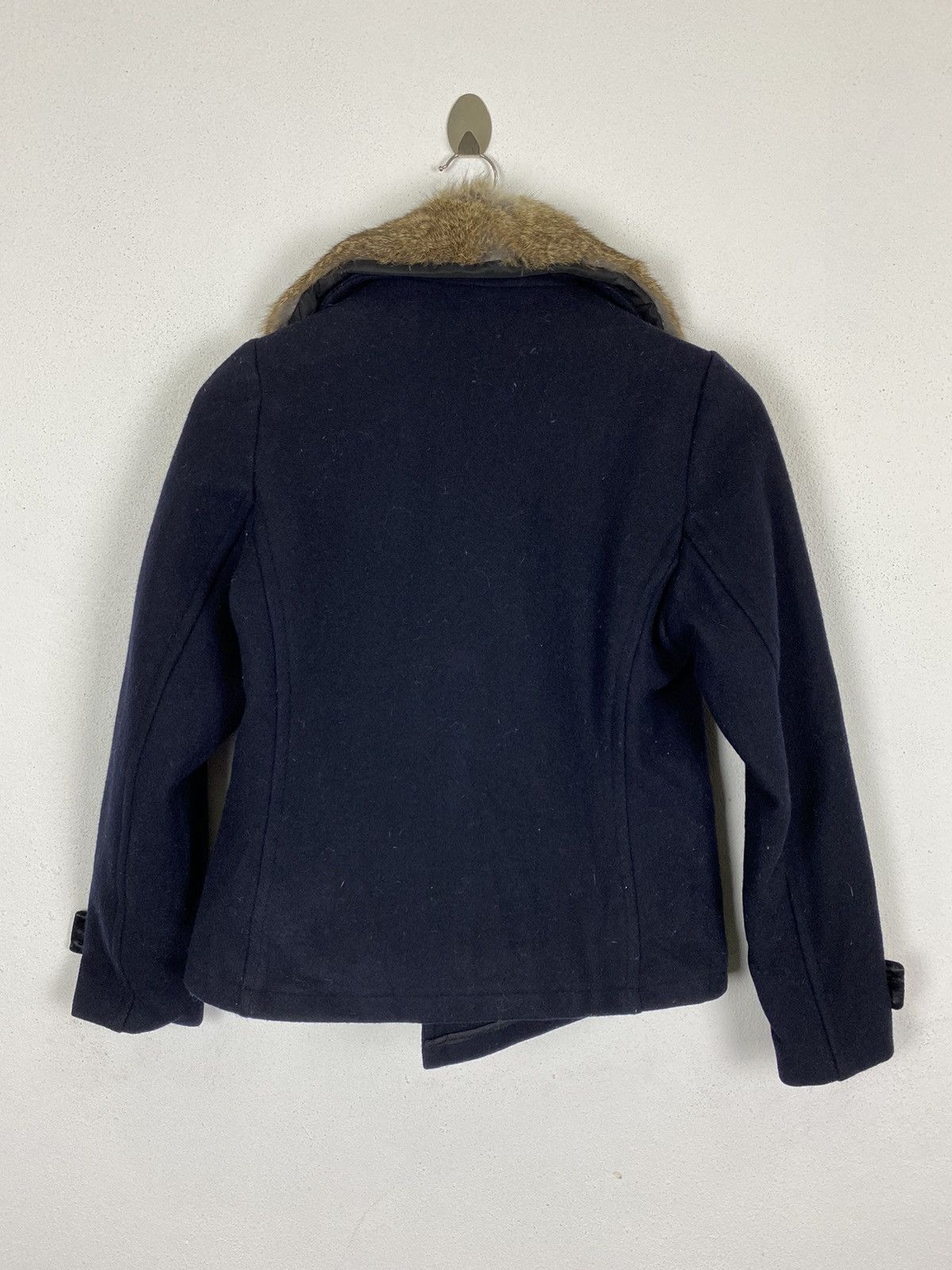 Fidelity FIDELITY MADE USA RABBIT COLLAR CROP PEA COAT Size US S / EU 44-46 / 1 - 6 Thumbnail