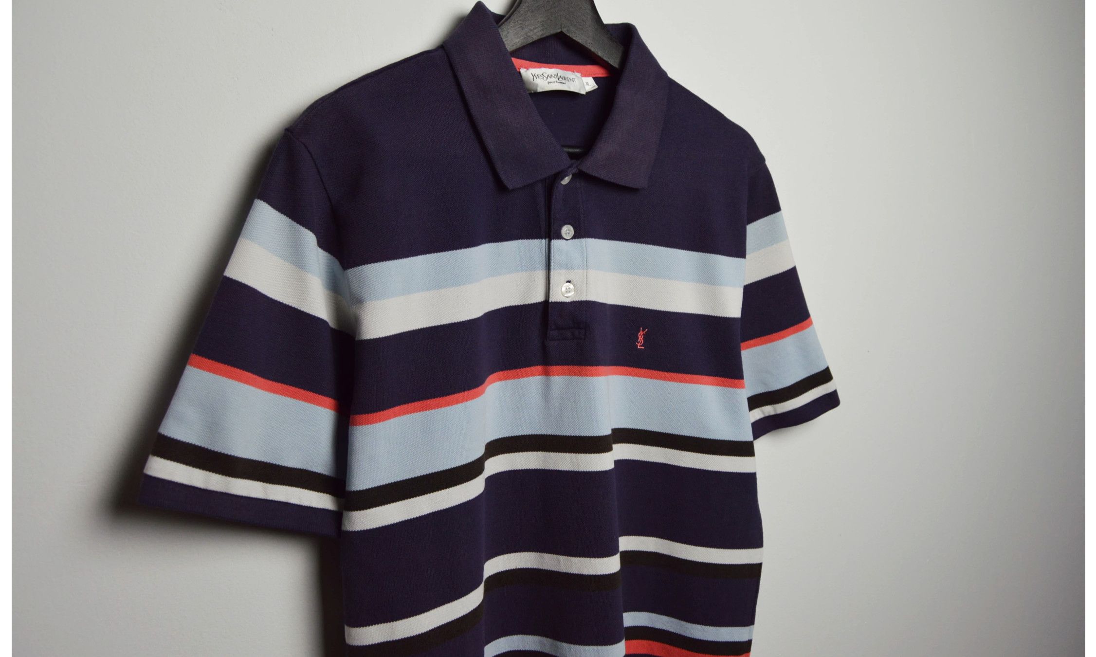 Yves Saint Laurent ysl polo vintage slp Size US L / EU 52-54 / 3 - 2 Thumbnail