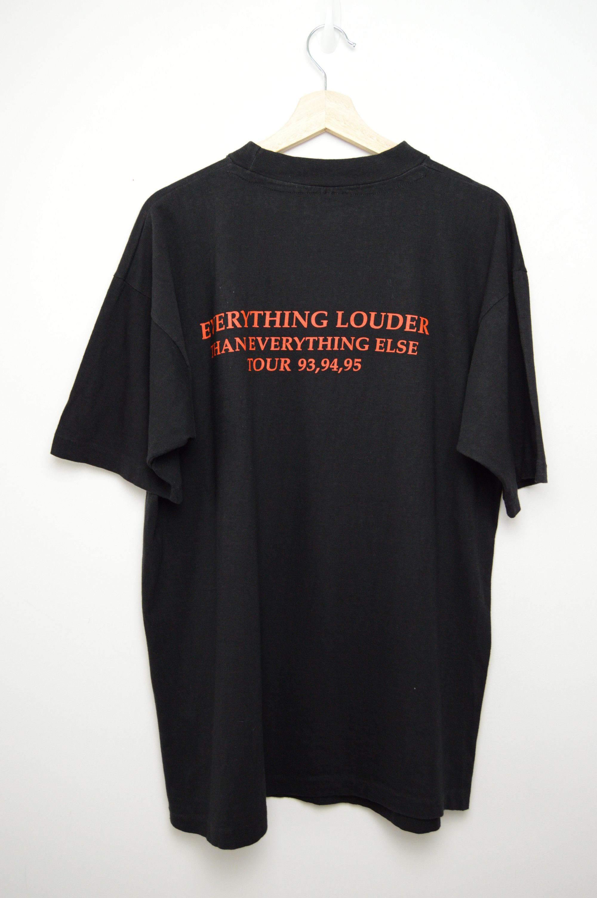 Band Tees 1993 meat loaf single stitch t shirt Size US XL / EU 56 / 4 - 7 Thumbnail