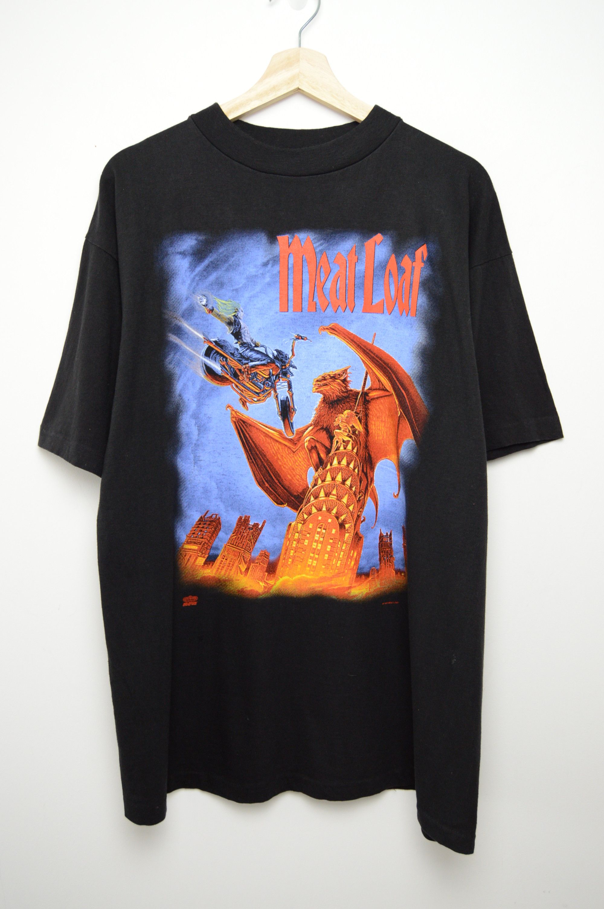 1993 meat loaf single stitch t shirt