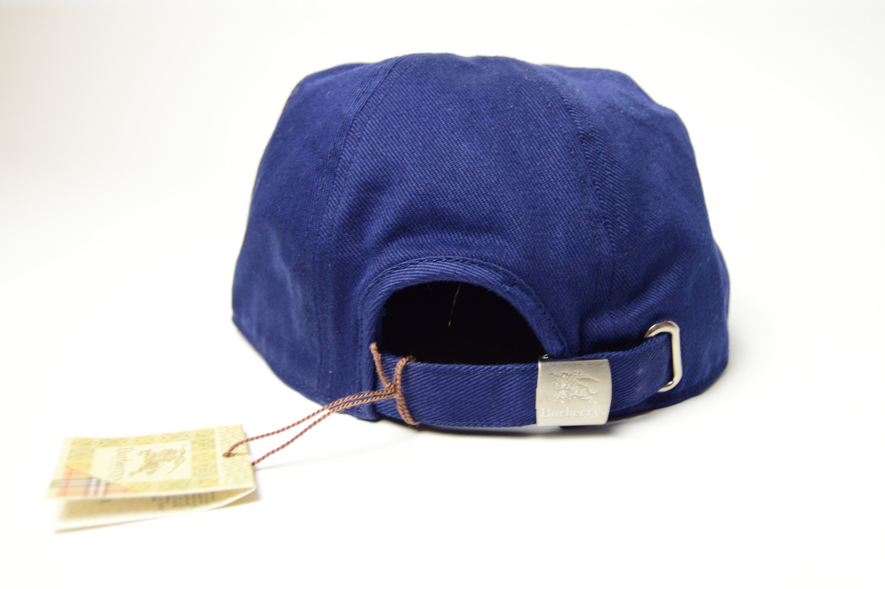 Burberry burberry cap 6 panel rare vintage deadstock Size ONE SIZE - 4 Thumbnail