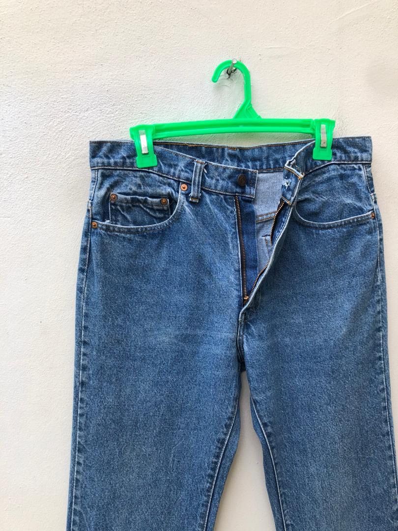 Levi's × Vintage Vintage 70s Levi’s R Tab Released Hem Denim Flare Jeans Size US 32 / EU 48 - 4 Thumbnail