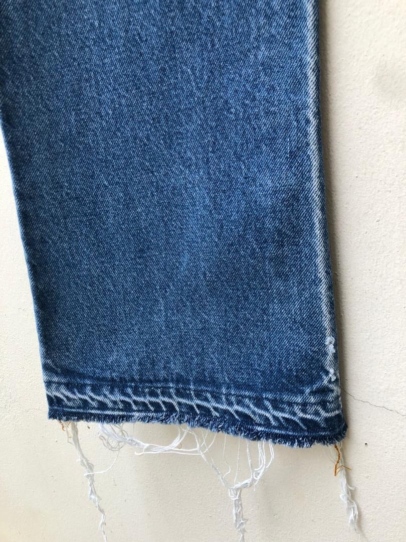 Levi's × Vintage Vintage 70s Levi’s R Tab Released Hem Denim Flare Jeans Size US 32 / EU 48 - 16 Thumbnail