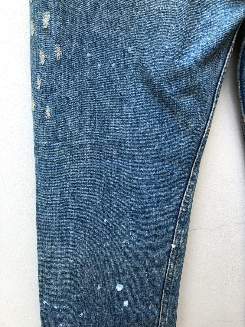 Levi's × Vintage Vintage 2002 Levi’s 501 Distressed Painter Denim Jeans Size US 32 / EU 48 - 12 Thumbnail